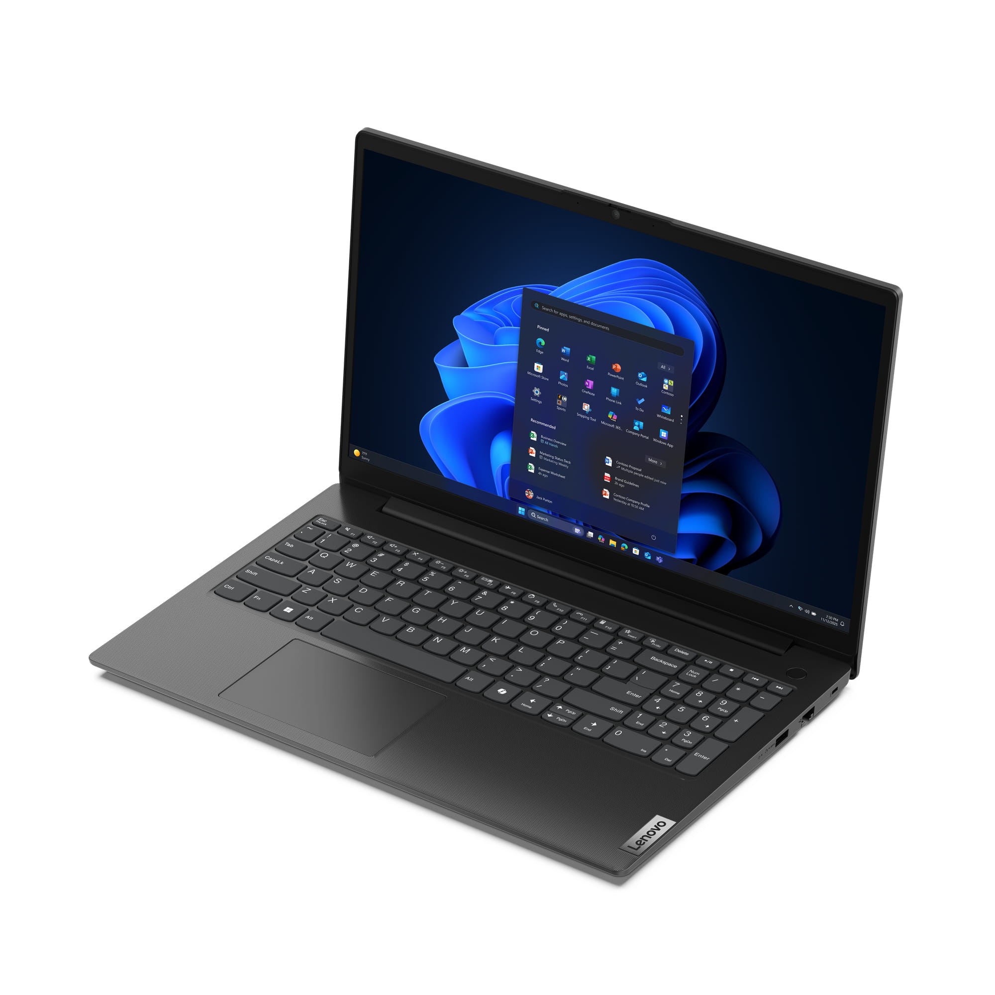 Lenovo V15 G6 ARP 83UU - AMD Ryzen 5 150 / 3.3 GHz - Win 11 Pro - Radeon 660M - 8 GB RAM - 256 GB SSD NVMe - 39.6 cm (15.6")