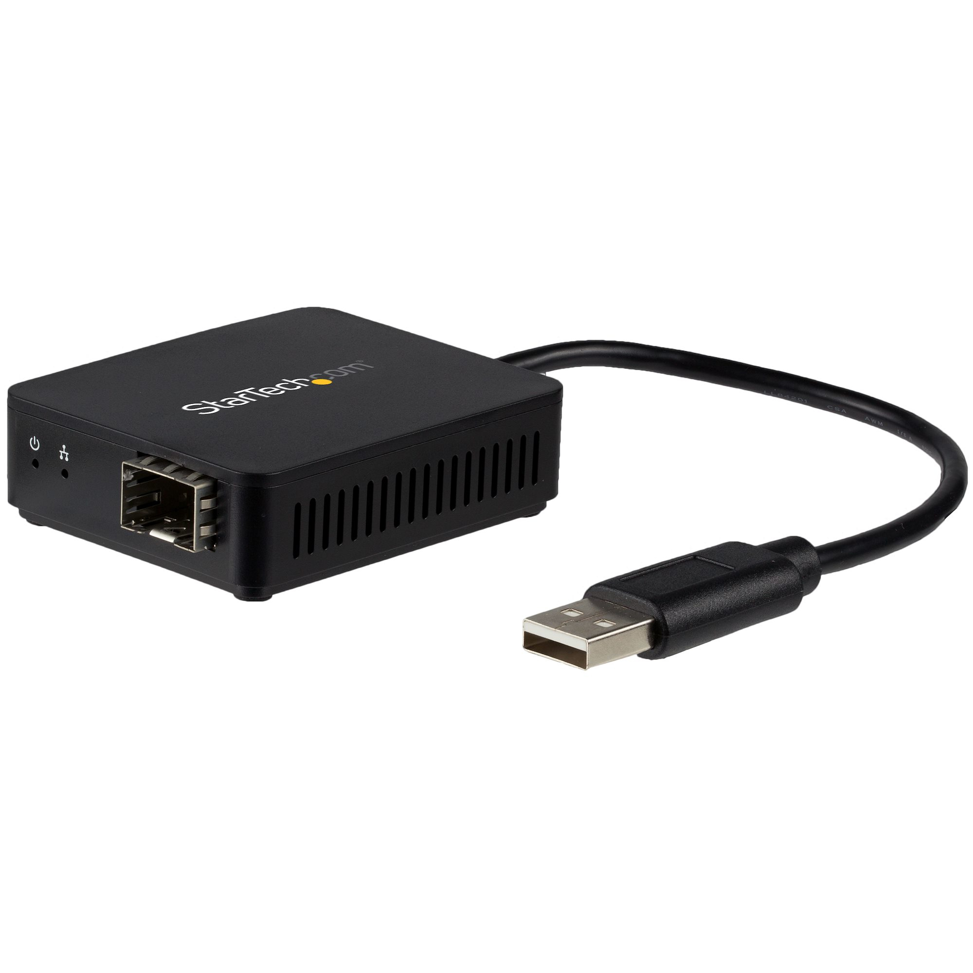 StarTech.com USB 2.0 auf LWL Konverter - Offener SFP - USB 2.0 100Mbit/s Ethernet Netzwerk Adapter - Windows / Mac / Linux - SFP Adapter - Netzwerkadapter - USB 2.0 - SFP (mini-GBIC)