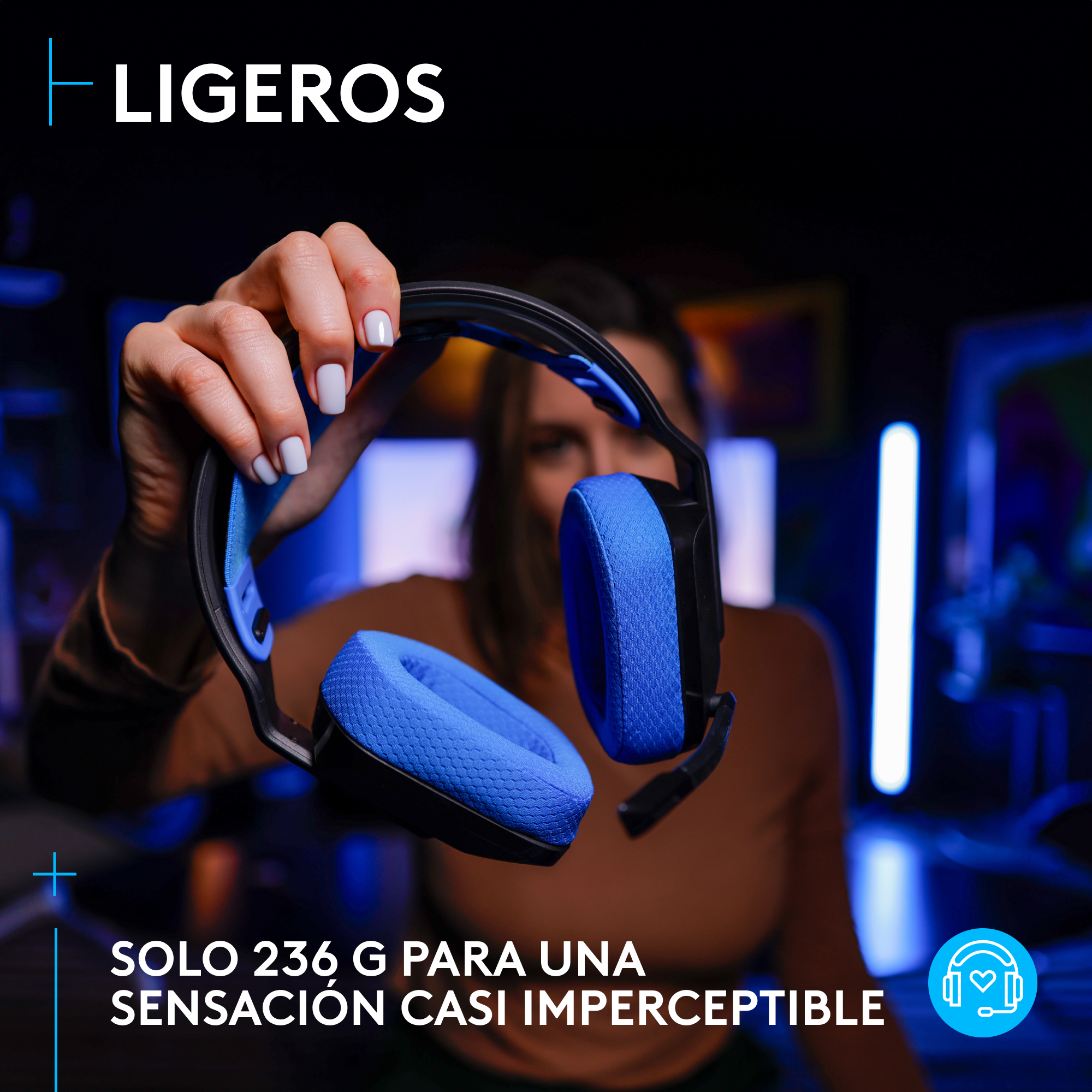 Logitech G G535 - Headset - ohrumschließend