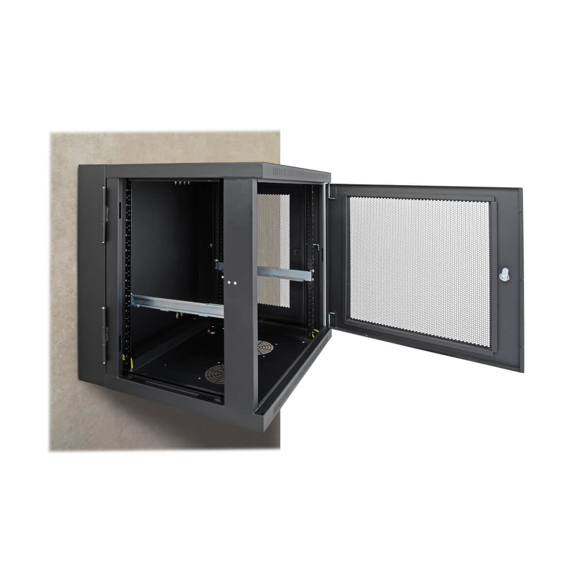Tripp Eaton Tripp Lite Series SmartRack 4-Post Rack-Mount Shelf Kit Universal for Wallmount Racks 1U - Rack Shelf-Befestigungs-Kit - Rack montierbar - Silber - 1U - 48.3 cm (19")