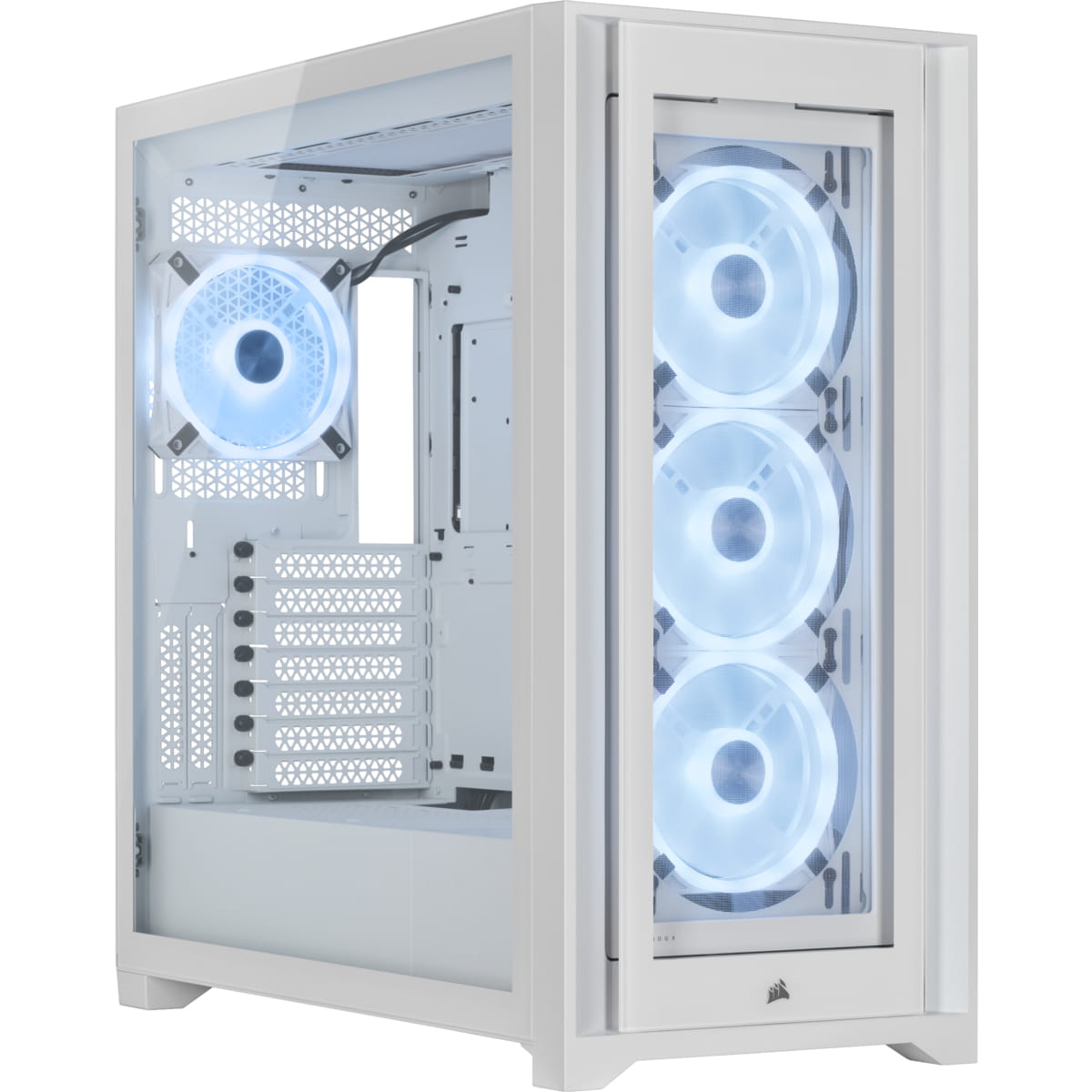 Corsair iCUE 5000X RGB QL Edition - Mid tower - Seitenteil mit Fenster (gehärtetes Glas)