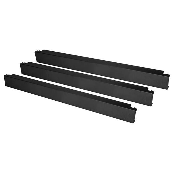 StarTech.com Startech 1HE Blindpanel - Werkzeuglose Rack Panel - 10 Pack1HE Blindpanel - Werkzeuglose Rack Panel - 10 Pack - Rack - Leerkonsole - Vorderseite - Schwarz - 1U - 48.3 cm (19")