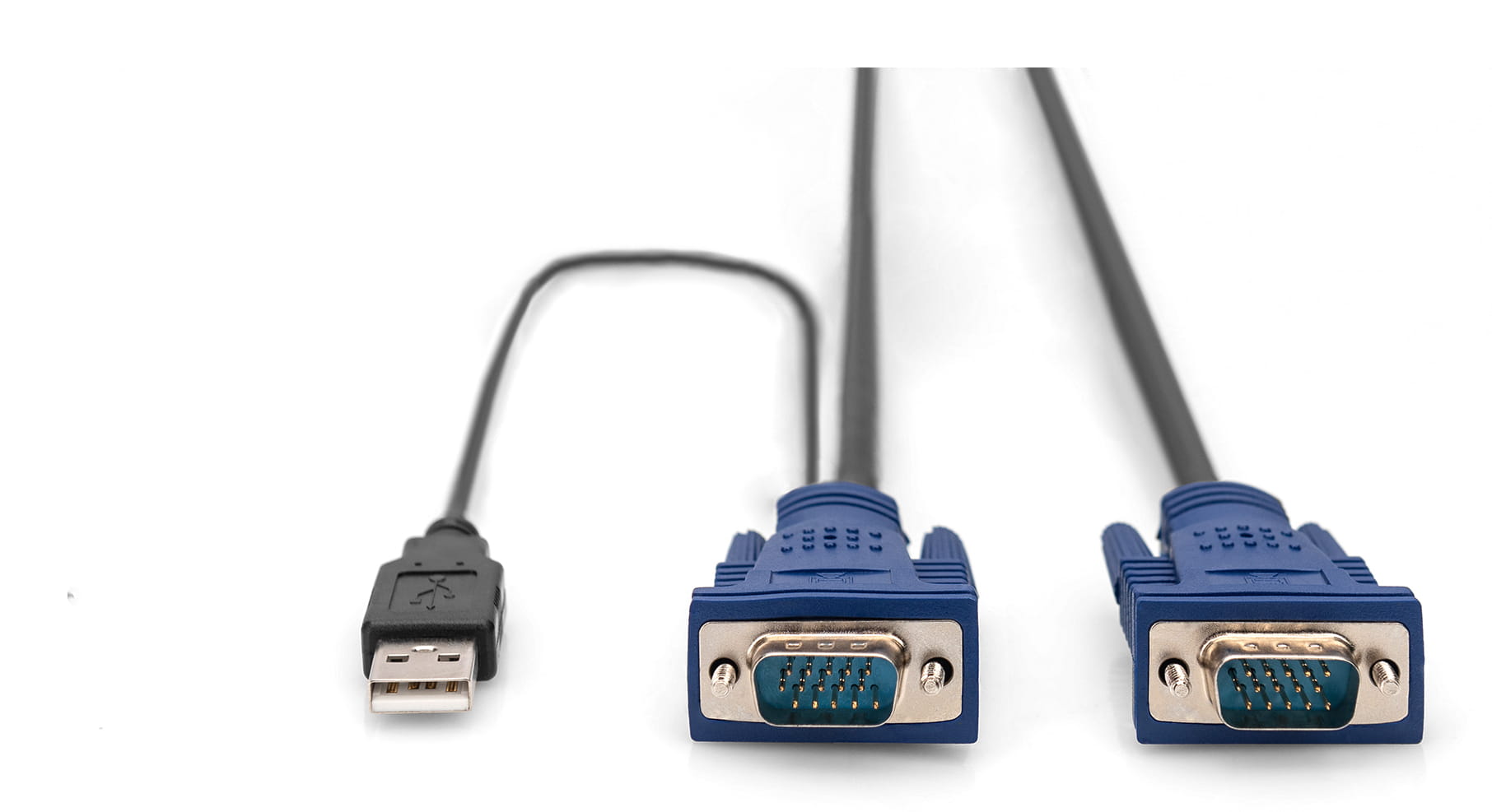DIGITUS KVM-Kabel USB für KVM-Konsolen
