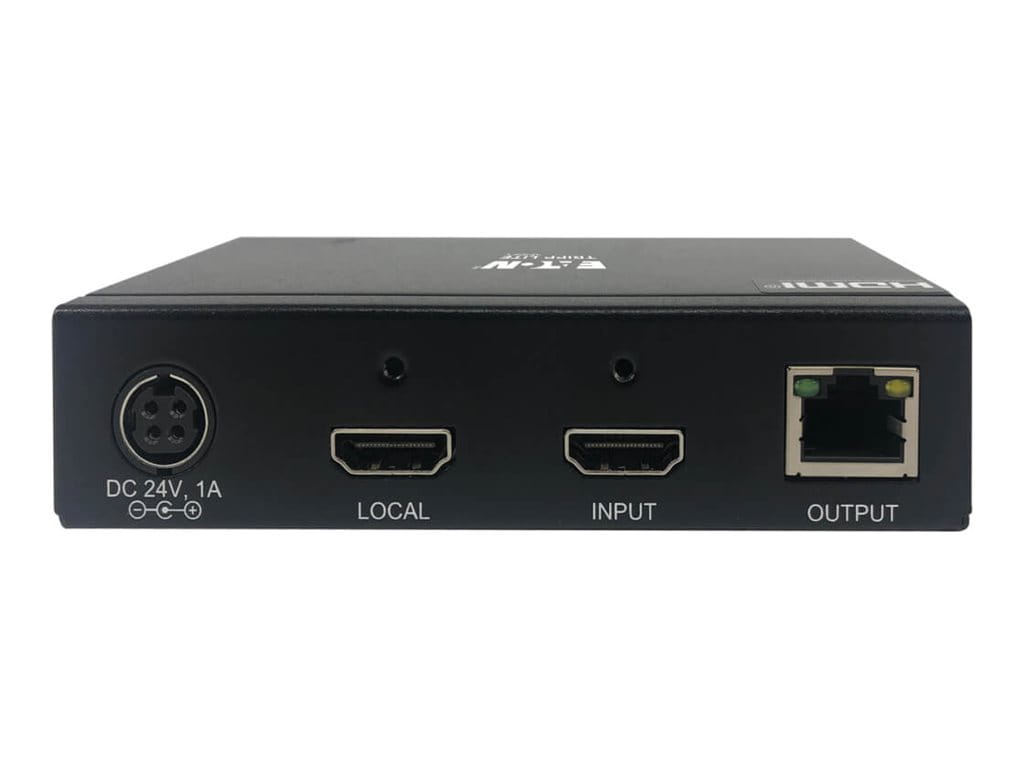 Tripp Eaton Tripp Lite Series HDMI over Cat6 Extender Kit, 4K 60Hz, Transmitter and Pigtail Receiver, 4:4:4, PoC, HDR, HDCP 2.2, up to 230-ft. (70.1 m)