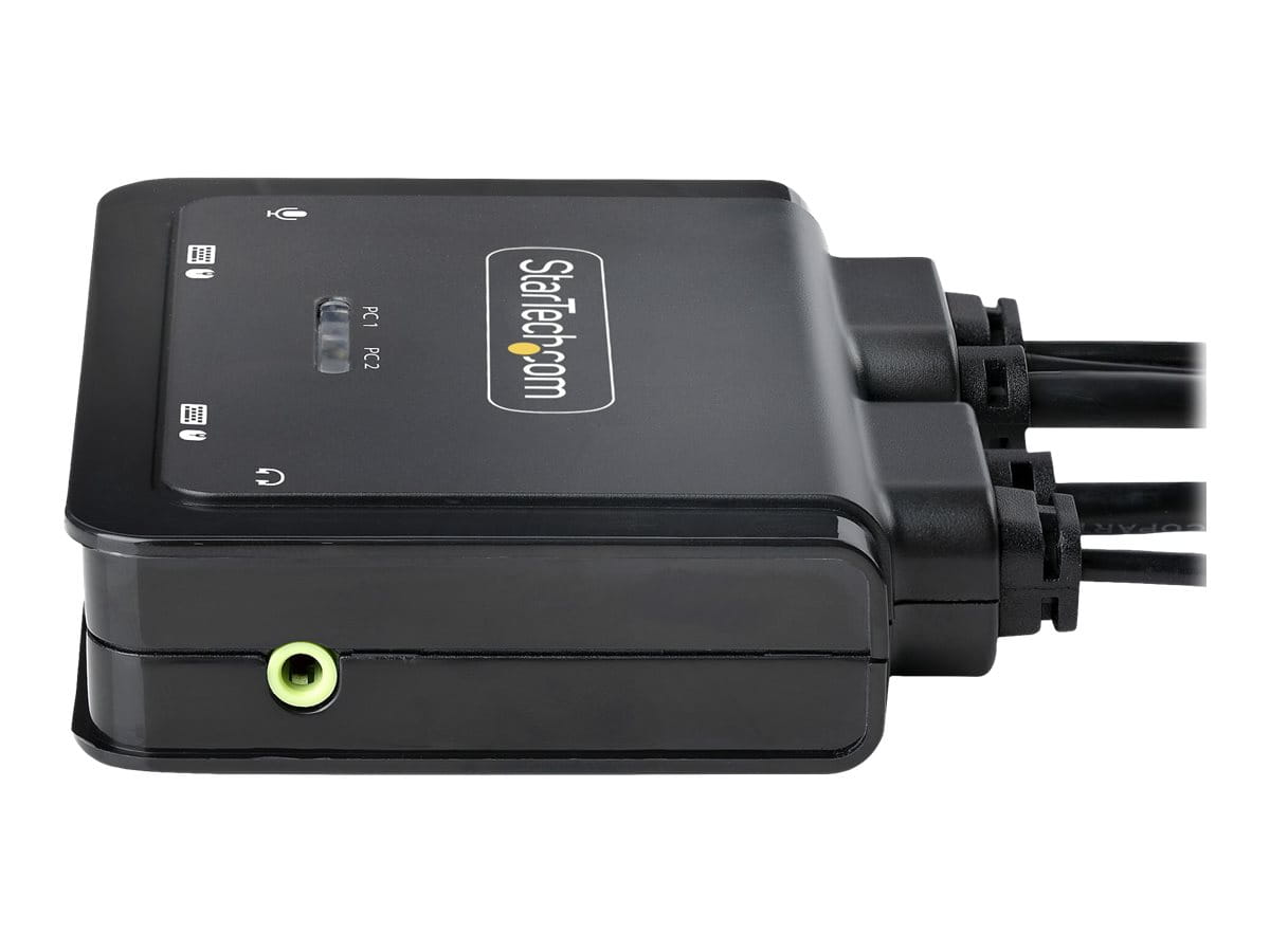 StarTech.com 2-Port Hybrid USB-C DisplayPort