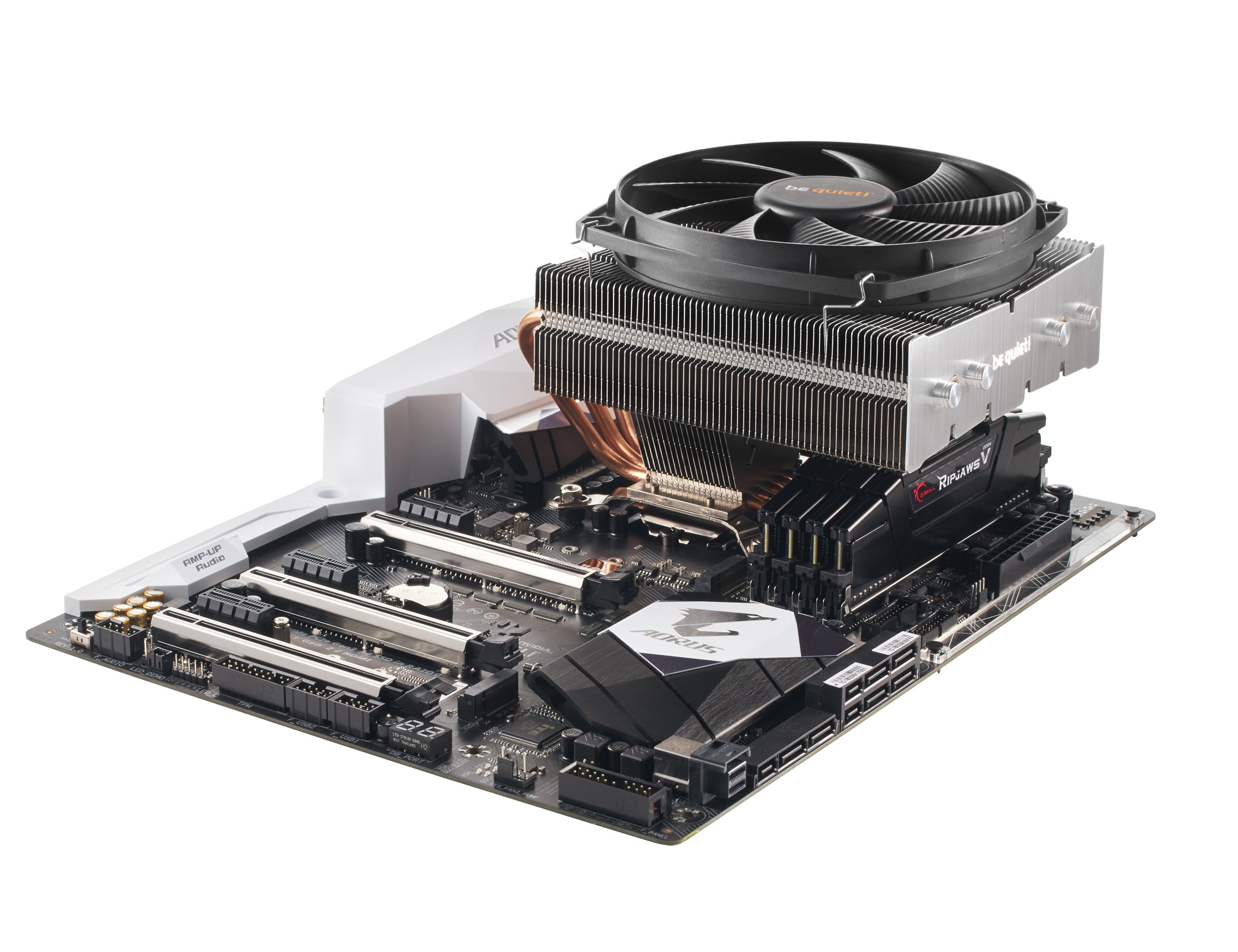 Be Quiet! SHADOW ROCK TF2 - Prozessor-Luftkühler - (für: LGA775, LGA1156, AM2+, LGA1366, LGA1155, AM3+, FM1, LGA1150, FM2+, LGA1151, LGA2011-3 (Square ILM)