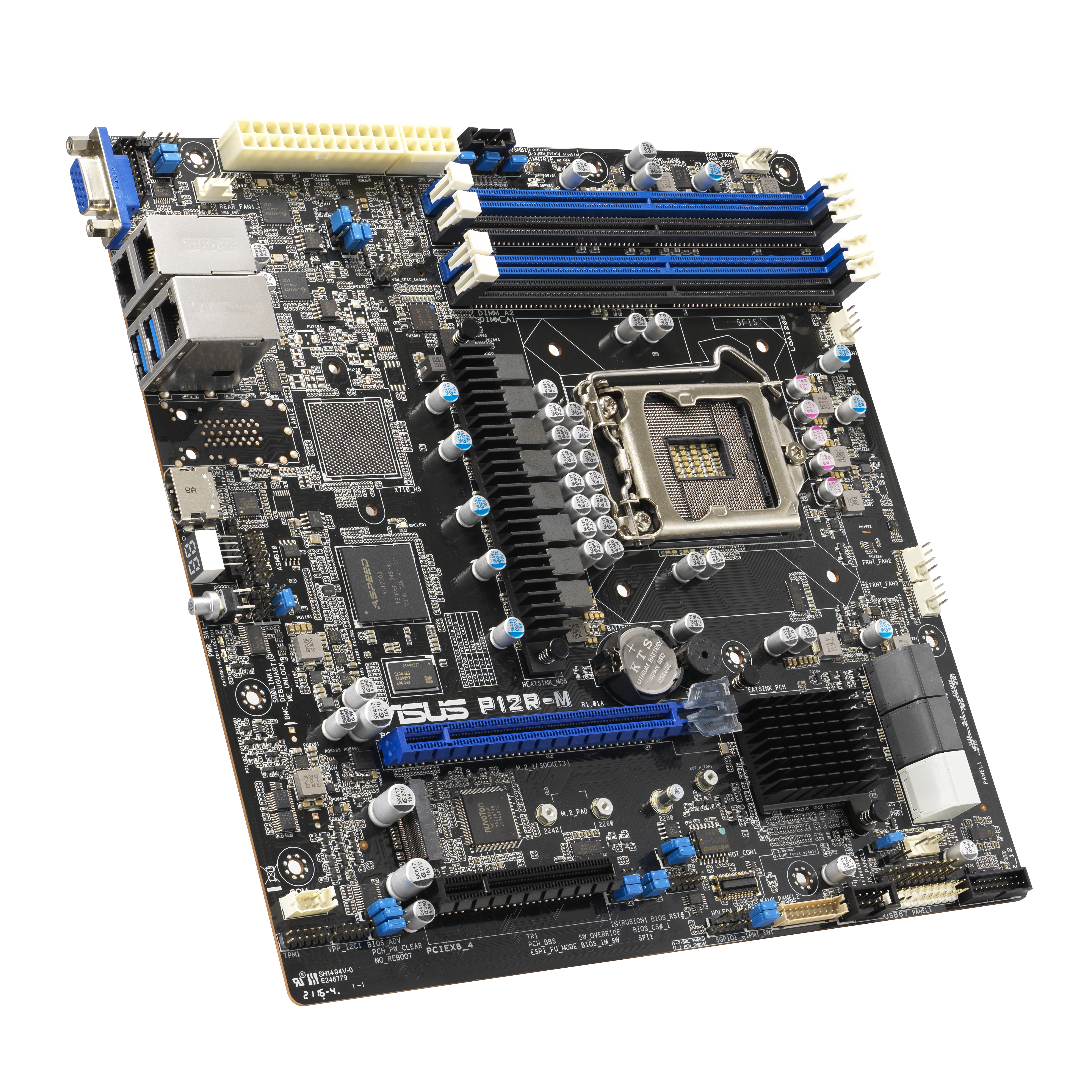 ASUS P12R-M - Motherboard - micro ATX - LGA1200-Sockel