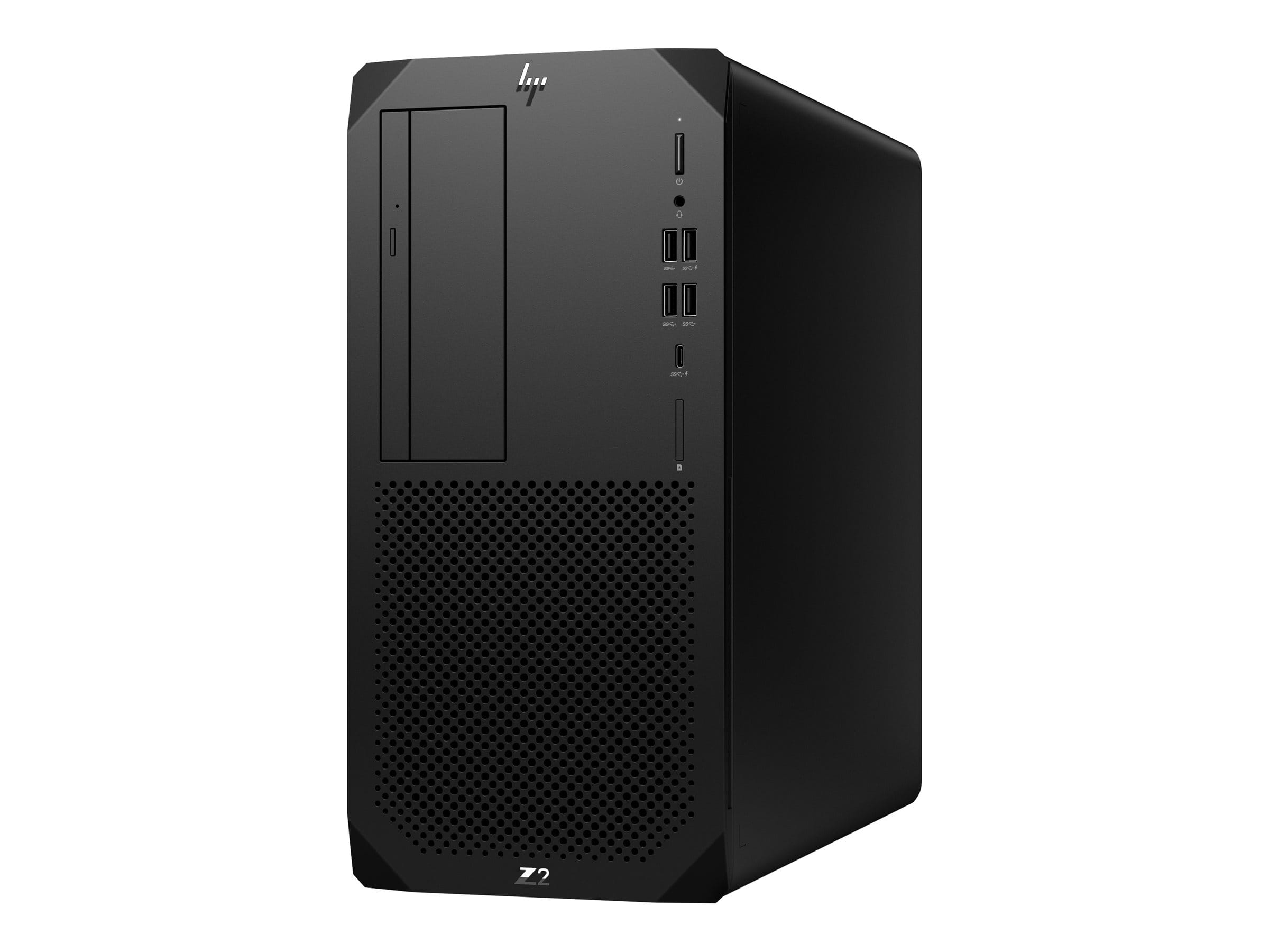 HP Workstation Z2 G9 - Tower - 4U - 1 x Core i7 i7-14700 / 2.1 GHz - RAM 32 GB - SSD 1 TB - HP Z Turbo Drive, NVMe, TLC - T1000 - 1GbE - Win 11 Pro - Tastatur: Deutsch - Schwarz