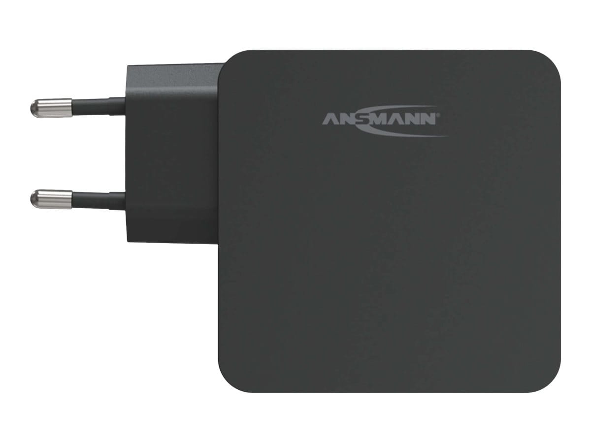 Ansmann 247PD - Netzteil - 45 Watt - 4700 mA - PD, QC 3.0 - 2 Ausgabeanschlussstellen (USB-C, USB)