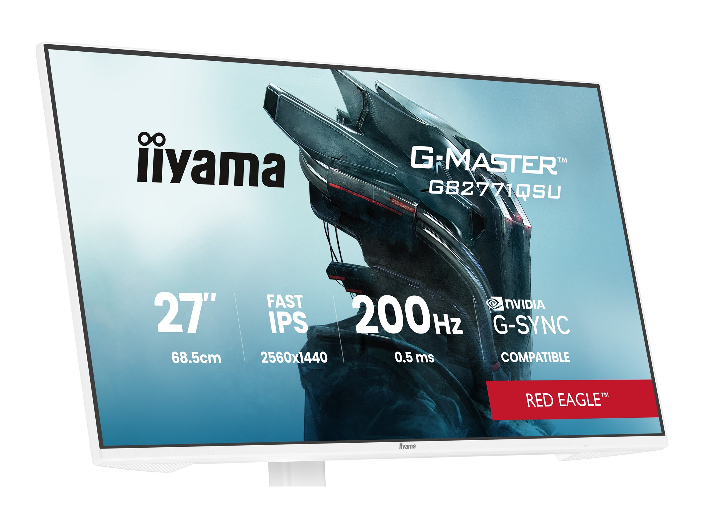 Iiyama G-MASTER Red Eagle GB2771QSU-W1 - LCD-Monitor - 68.6 cm (27")