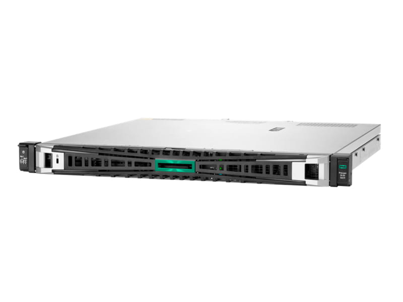 HPE ProLiant DL20 Gen11 High Performance - Server - Rack-Montage - 1U - 1-Weg - 1 x Xeon E-2436 / 2.9 GHz - RAM 16 GB - SATA - Hot-Swap 6.4 cm (2.5")