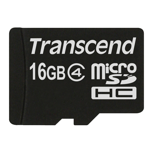 Transcend Flash-Speicherkarte - 16 GB - Class