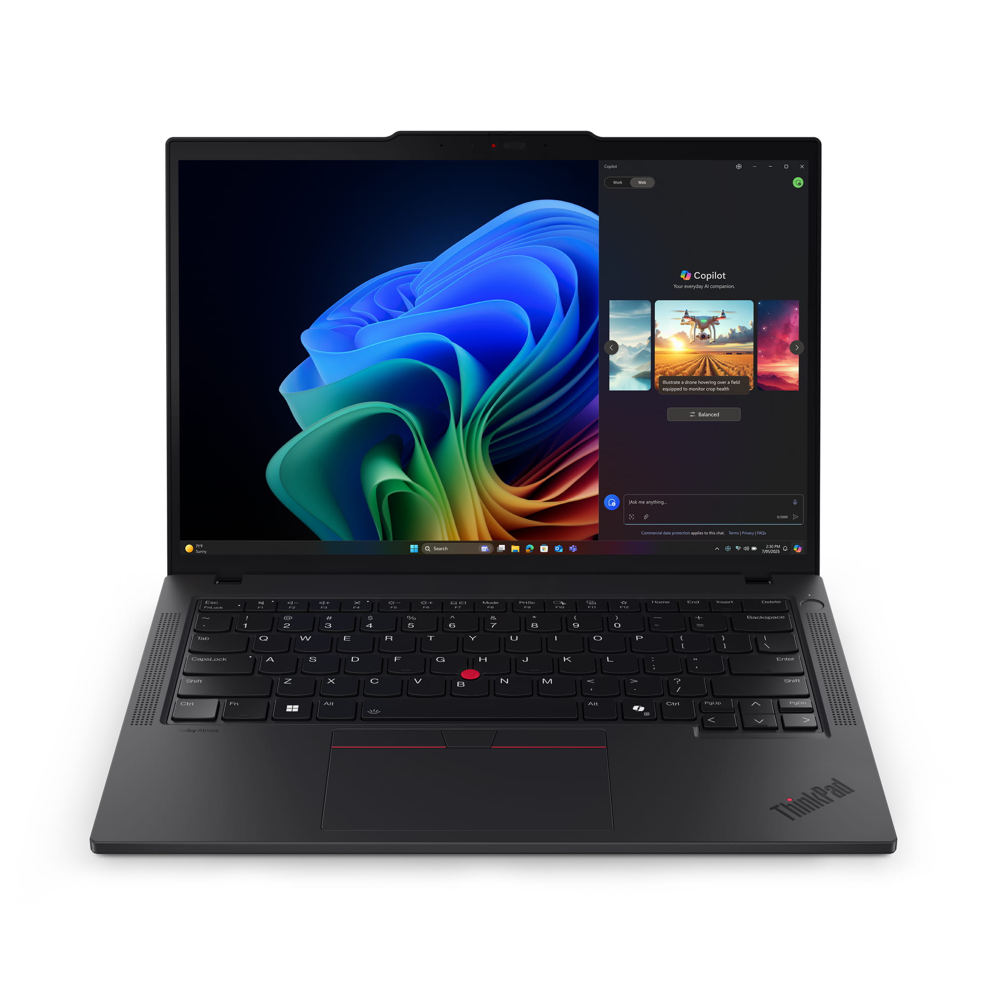 Lenovo ThinkPad T14 Gen 6 21QJ AMD Ryzen AI 7 PRO 350 / 2 GHz - Win 11 Pro - Radeon 860M - 64 GB RAM - 1 TB SSD NVMe, Performance - 35.6 cm (14")