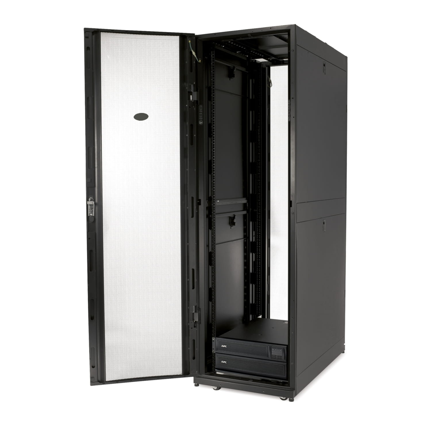 APC NetShelter SX Enclosure without rear doors - Schrank - Schwarz - 42HE - 48.3 cm (19")
