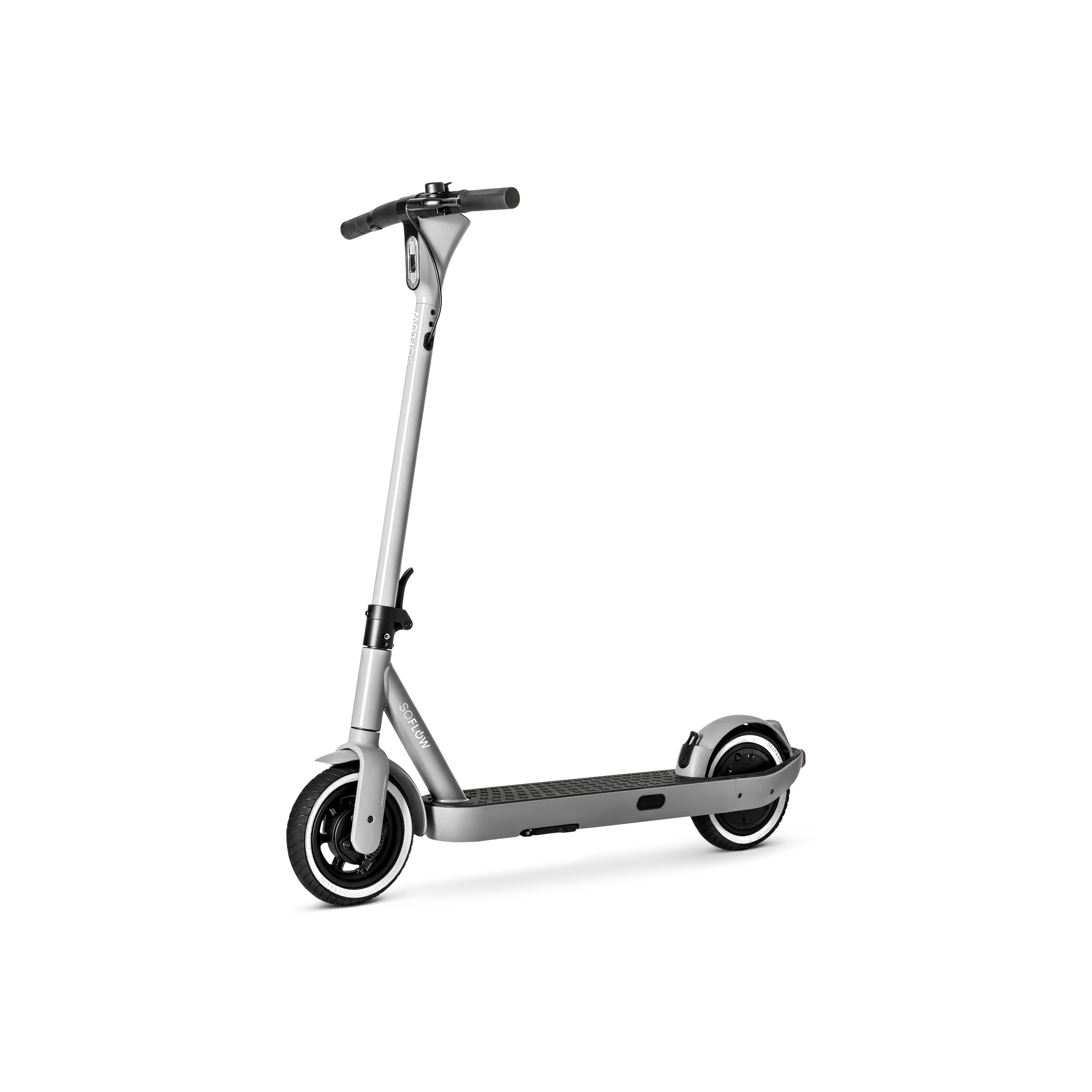 SoFlow SO ONE, Klassischer Roller, Grau, Silber, 22 km/h, 120 kg, Unisex, 2 Rad/Räder