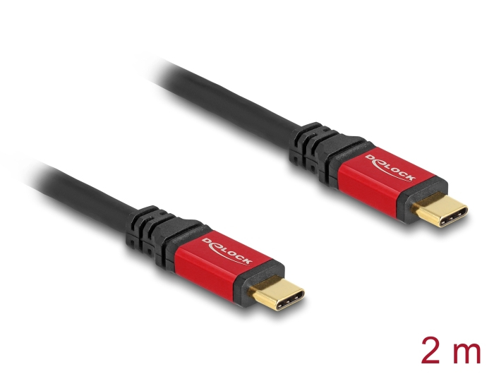 Delock USB-Kabel - 24 pin USB-C (M) zu 24 pin USB-C (M)