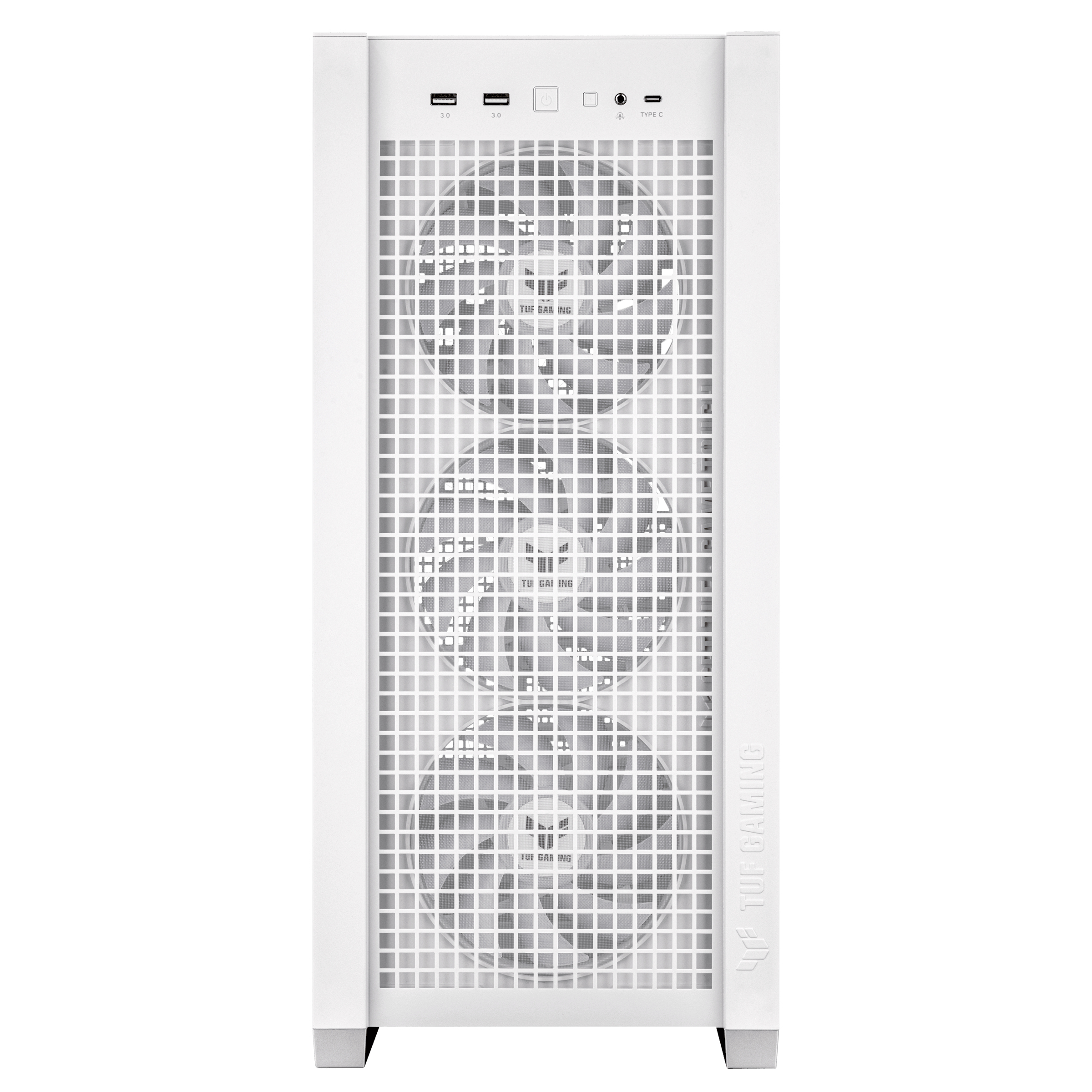 ASUS TUF Gaming GT302 - Mid tower - E-ATX - Seitenteil mit Fenster (gehärtetes Glas)