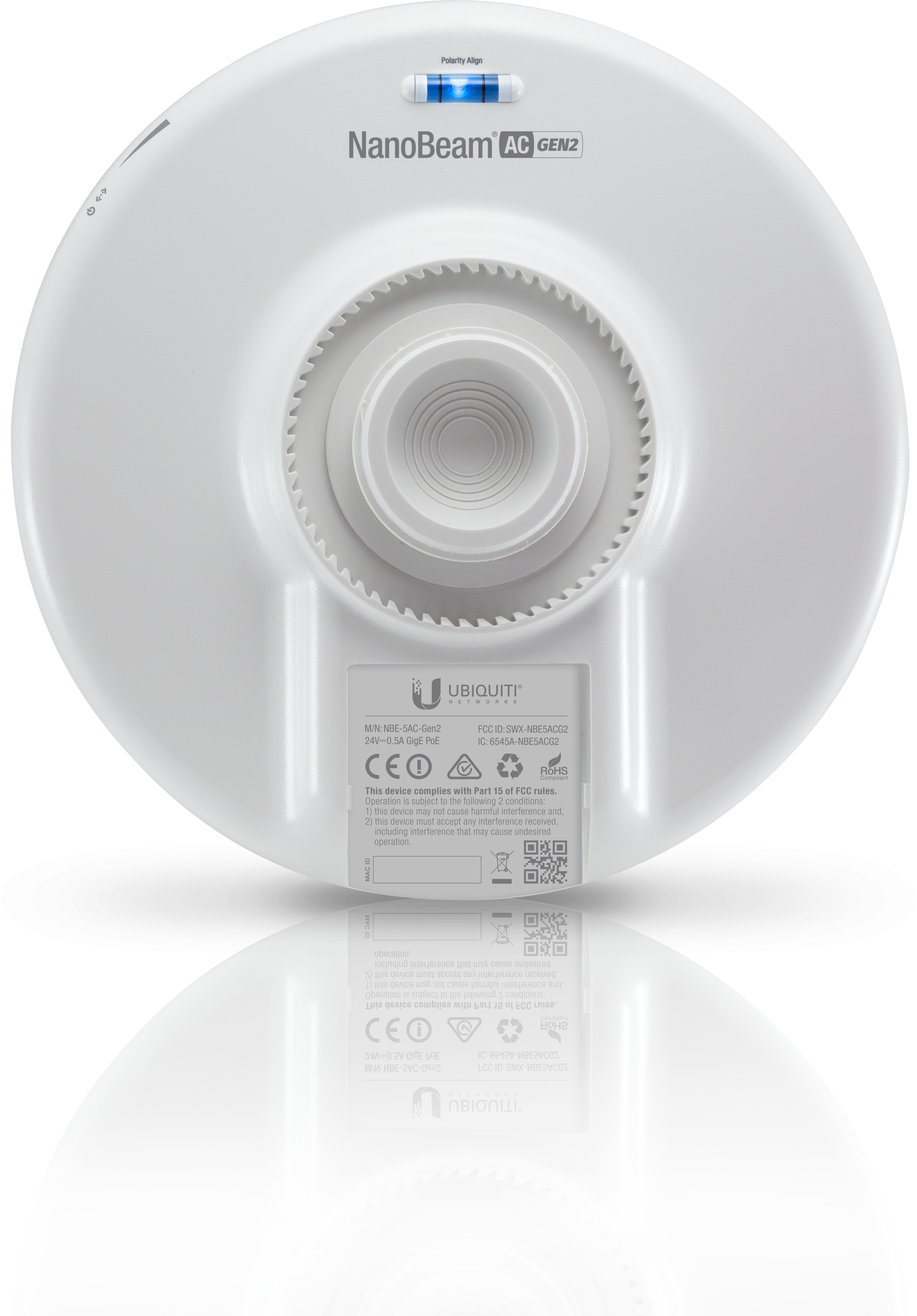 Ubiquiti NanoBeam AC GEN2 NBE-5AC-GEN2 - Wireless Bridge
