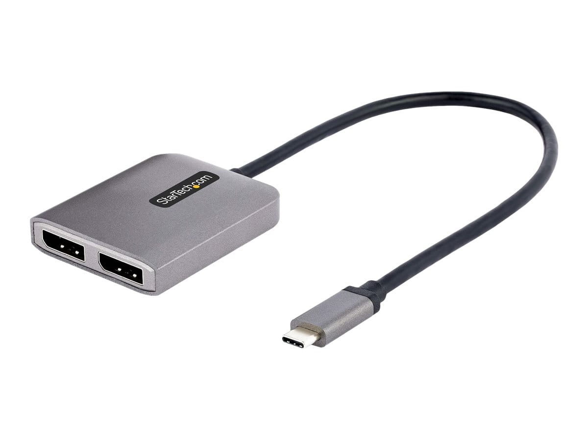 StarTech.com 2-Port USB-C auf DisplayPort Adapter