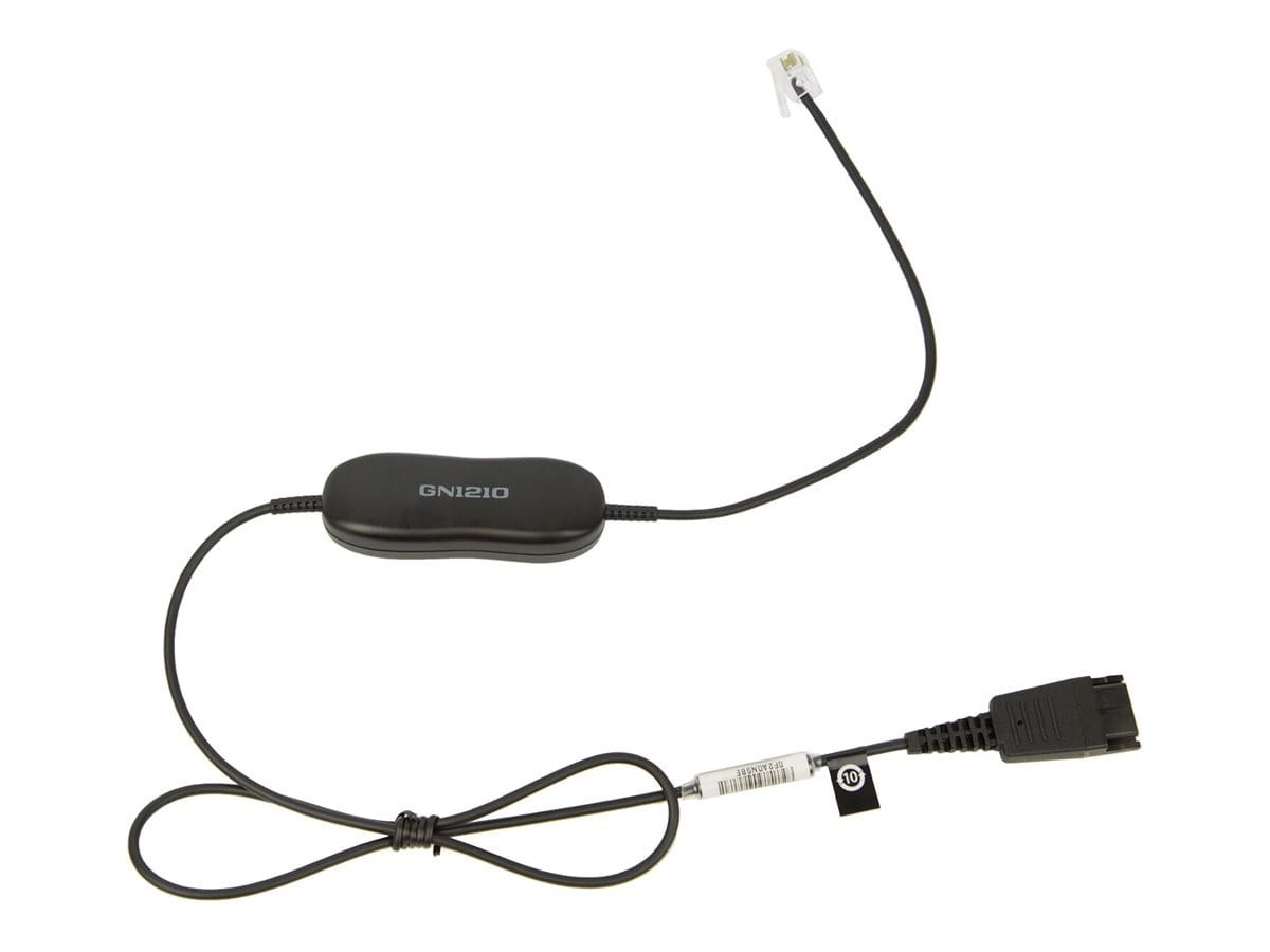 Jabra Anschlusskabel GN1210 QD auf RJ9 gewendelt