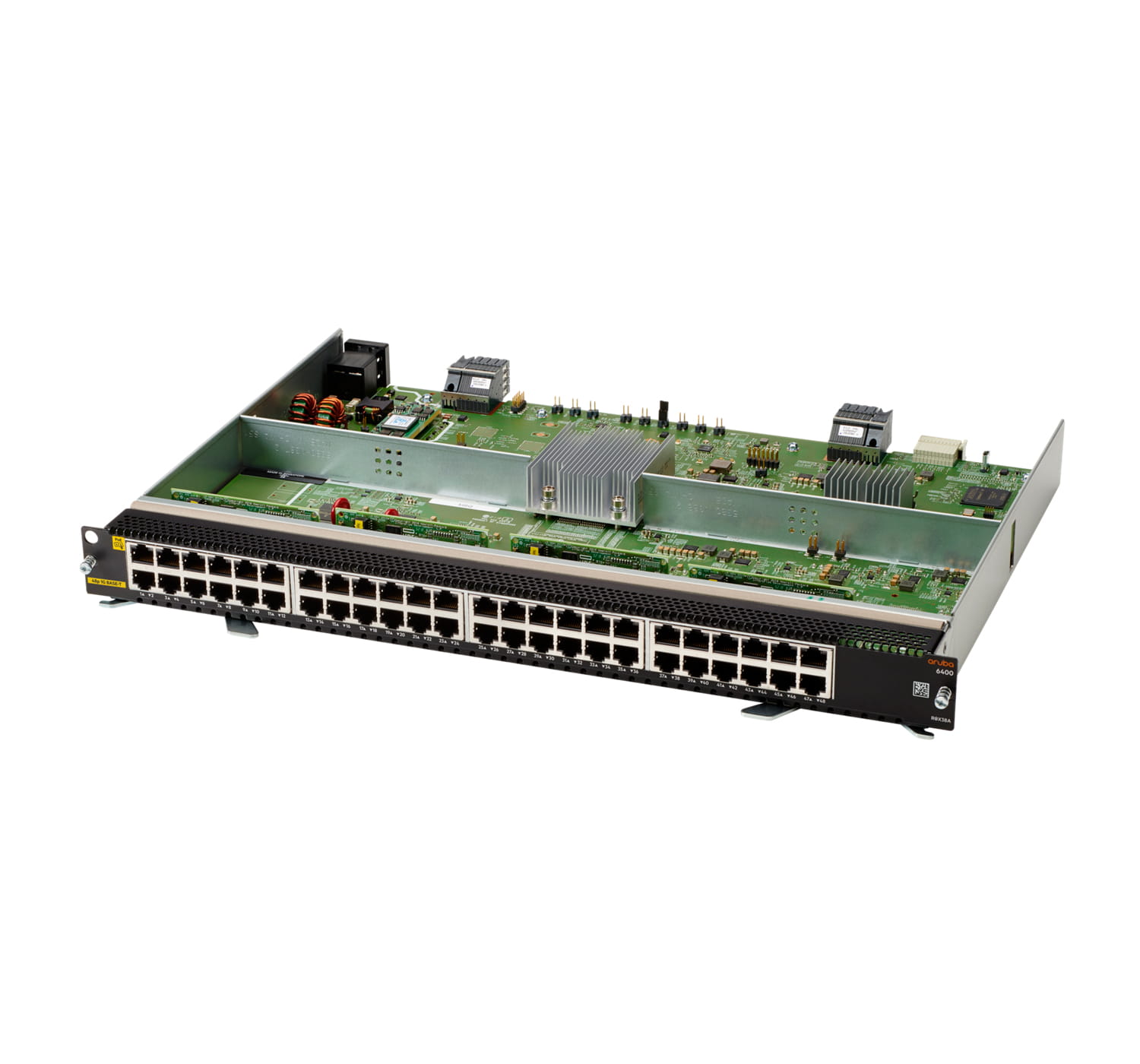 HPE Aruba Networking 6400 48-port 1GbE Class 4 PoE v2 Module - Switch - L3 - 48 x 10/100/1000 (PoE)