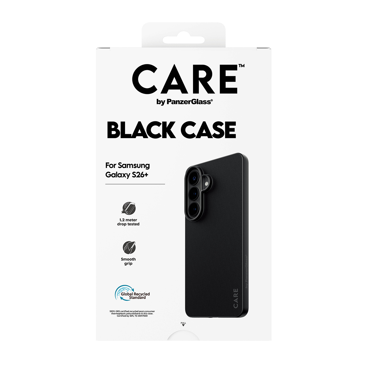 PanzerGlass CARE by PanzerGlass - Hintere Abdeckung für Mobiltelefon - Gehäuse - Thermoplastisches Polyurethan (TPU)