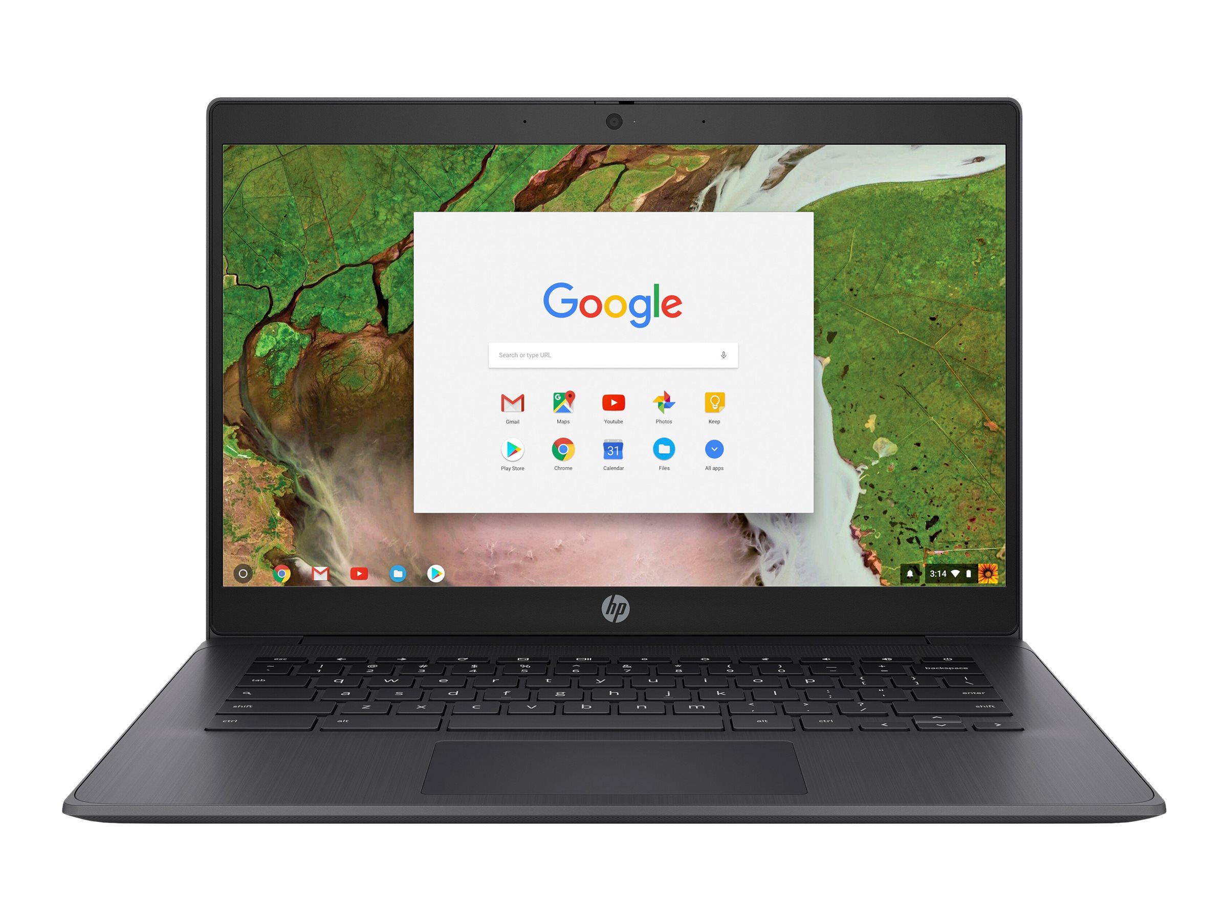HP Chromebook 14 G6 - Intel Celeron N4020 / 1.1 GHz - Chrome OS - UHD Graphics 600 - 4 GB RAM - 32 GB eMMC - 35.56 cm (14")