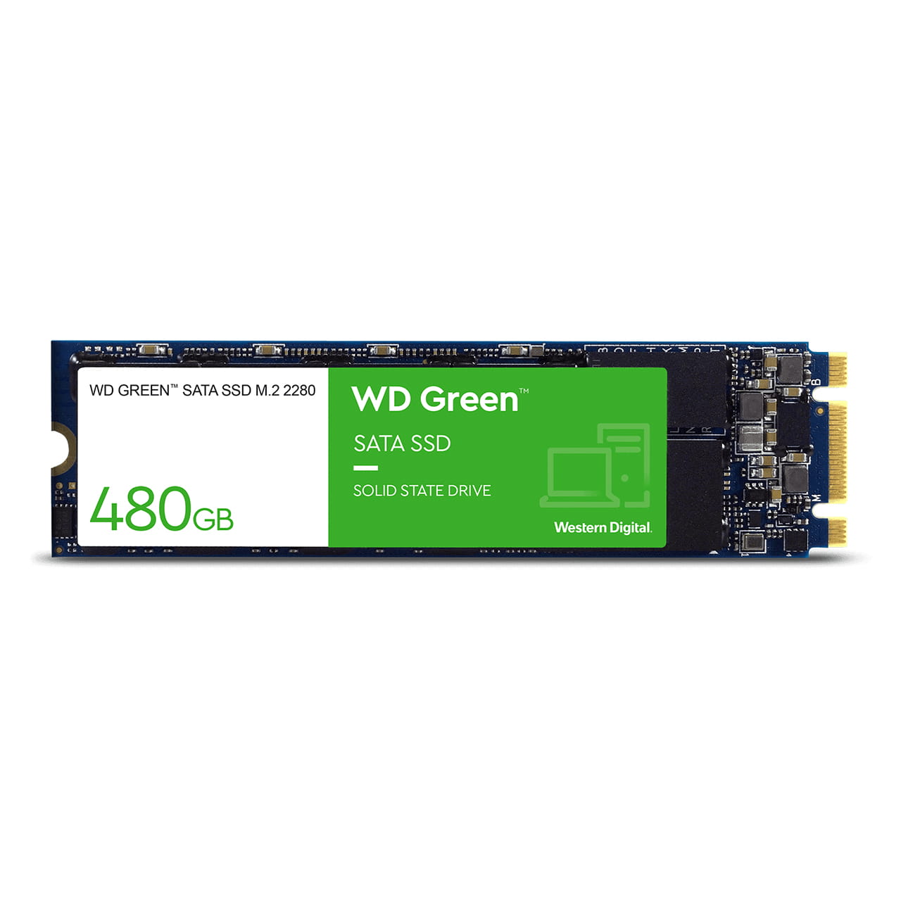 WD Green WDS480G3G0B-00BJF0 - SSD - 480 GB
