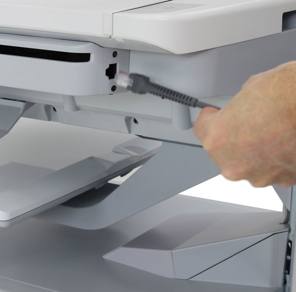 Ergotron Ethernet Side Cover - Montagekomponente (Seitenteil)