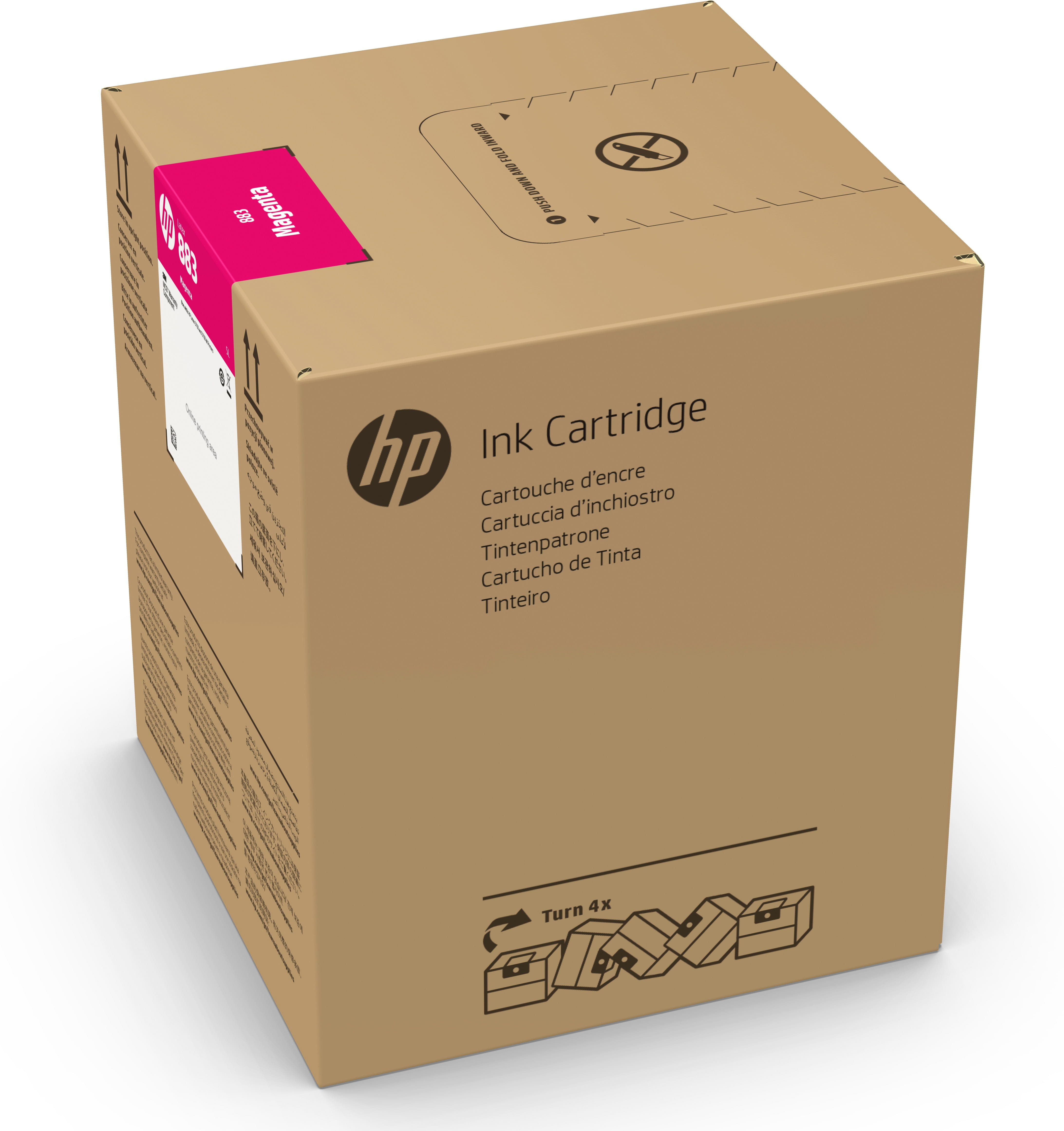 HP 883 - 5 L - mit hoher Kapazität - Magenta