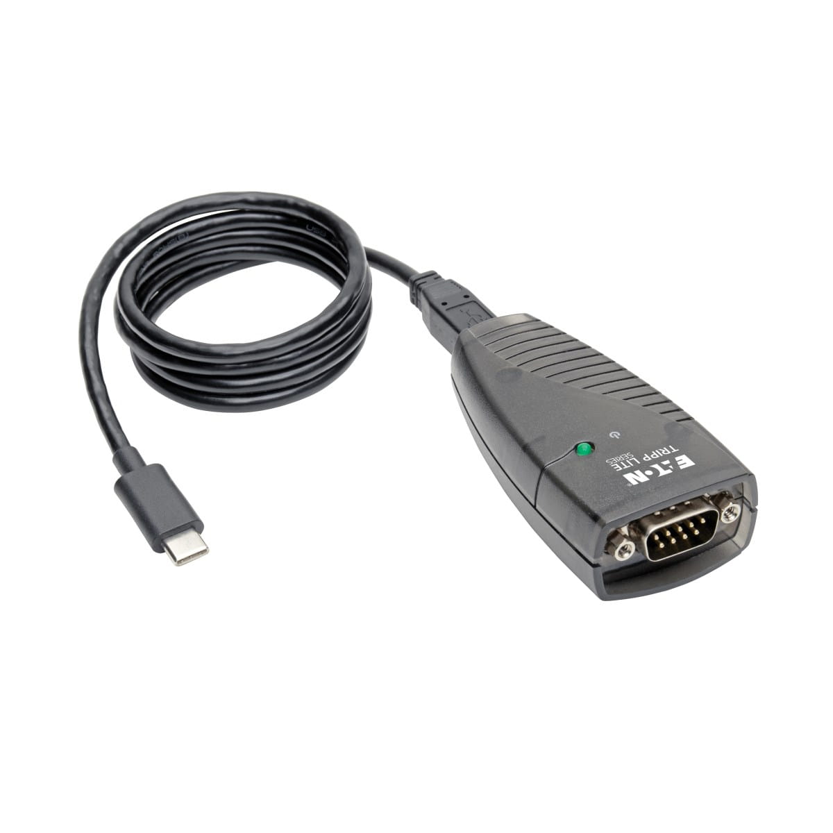 Tripp Eaton Tripp Lite Series USB-C to Serial Adapter (DB9)