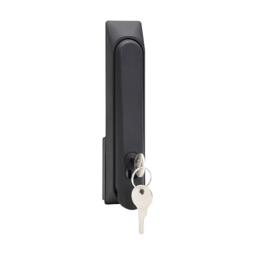 Eaton Tripp Lite Series SmartRack Locking Door Handle for Server Rack Cabinets Front and Back Doors, SFIC Lock Core 2 Keys - Rack-Türgriff mit Verriegelung - an Tür montierbar (Packung mit 2)