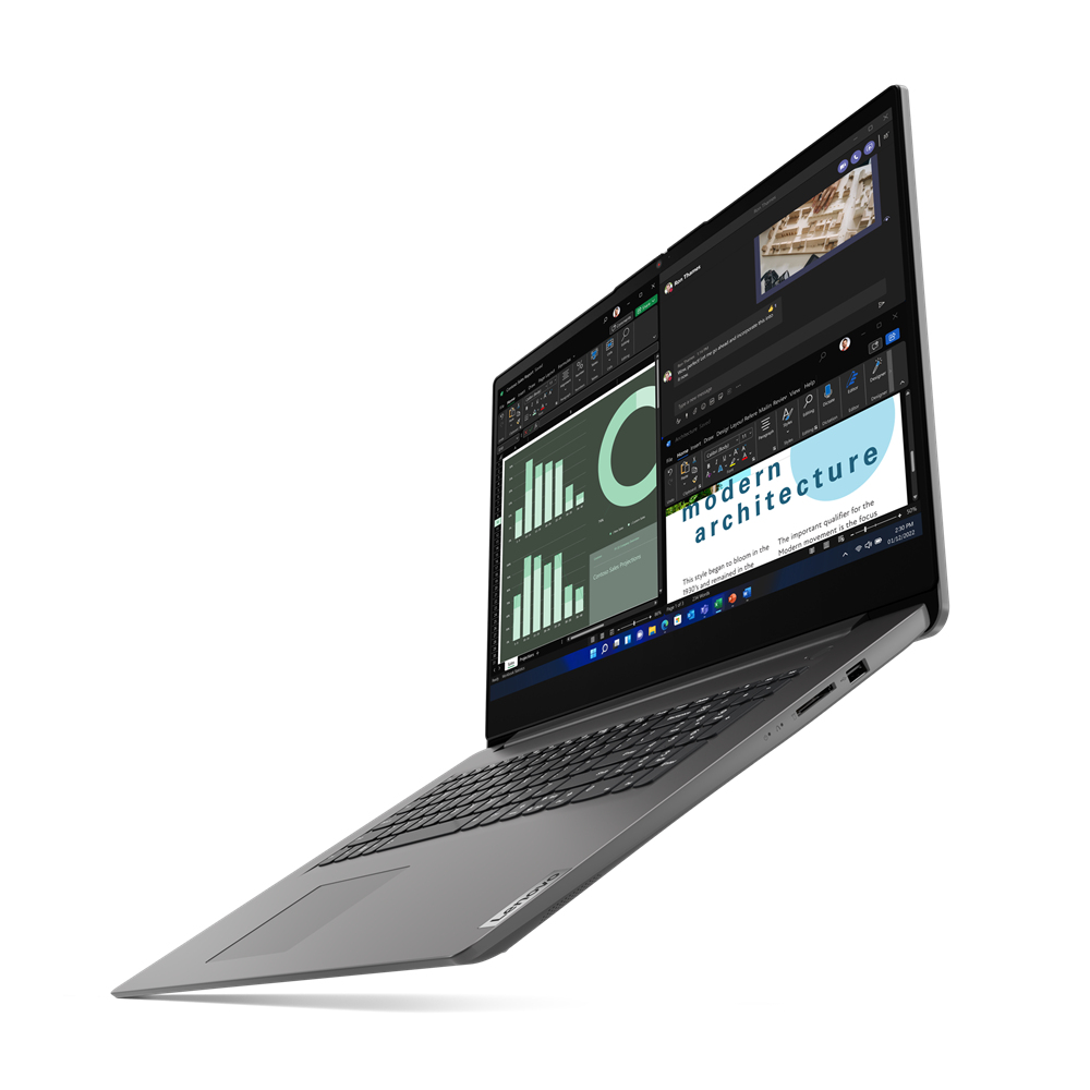 Lenovo V17 G4 IRU 83A2 - 180°-Scharnierdesign - Intel Core i7 13620H / 2.4 GHz - Win 11 Pro - UHD Graphics - 16 GB RAM - 512 GB SSD NVMe - 43.9 cm (17.3")