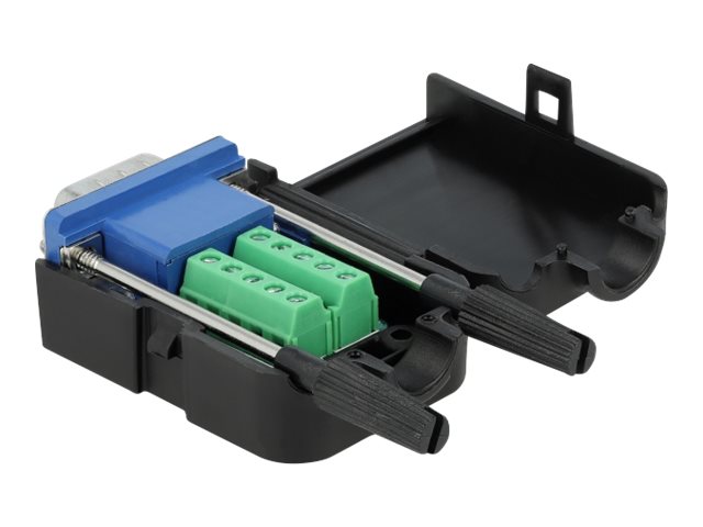 Delock VGA-Adapter - 15 pin D-Sub (DB-15) (M)