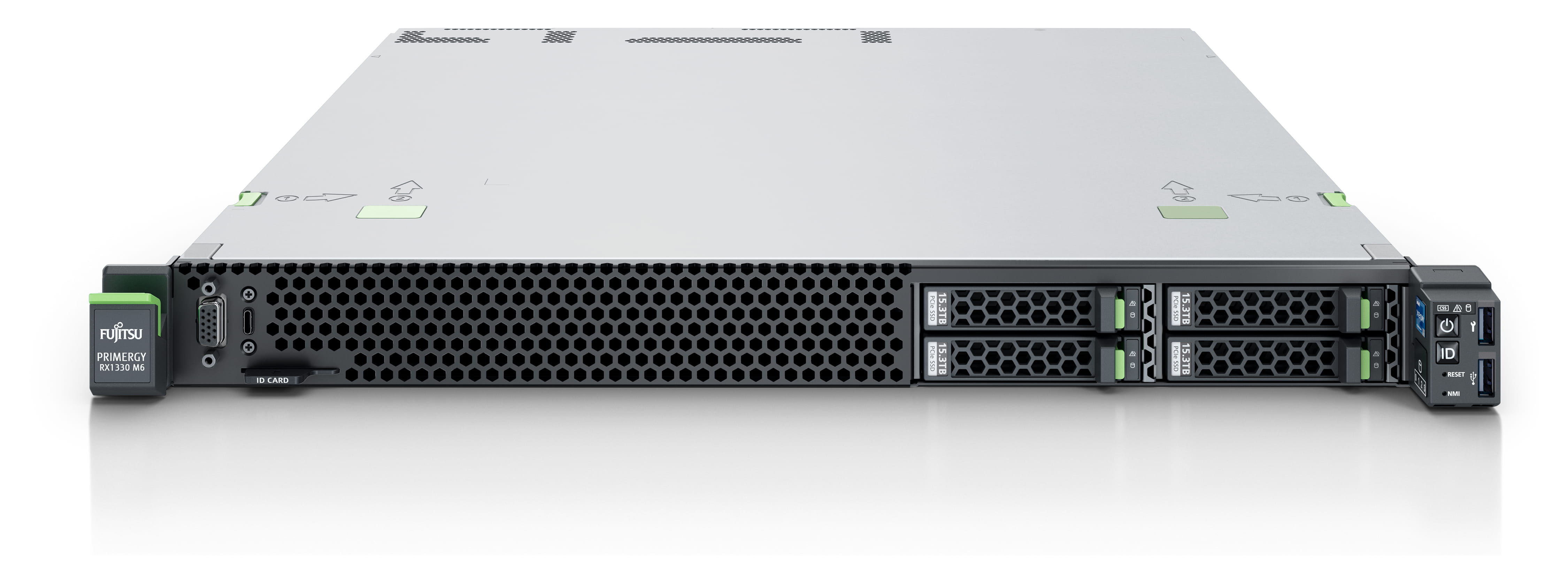Fujitsu PRIMERGY RX1330 M6, 3,4 GHz, E-2434, 32 GB, DDR5-SDRAM, 500 W, Rack (1U)