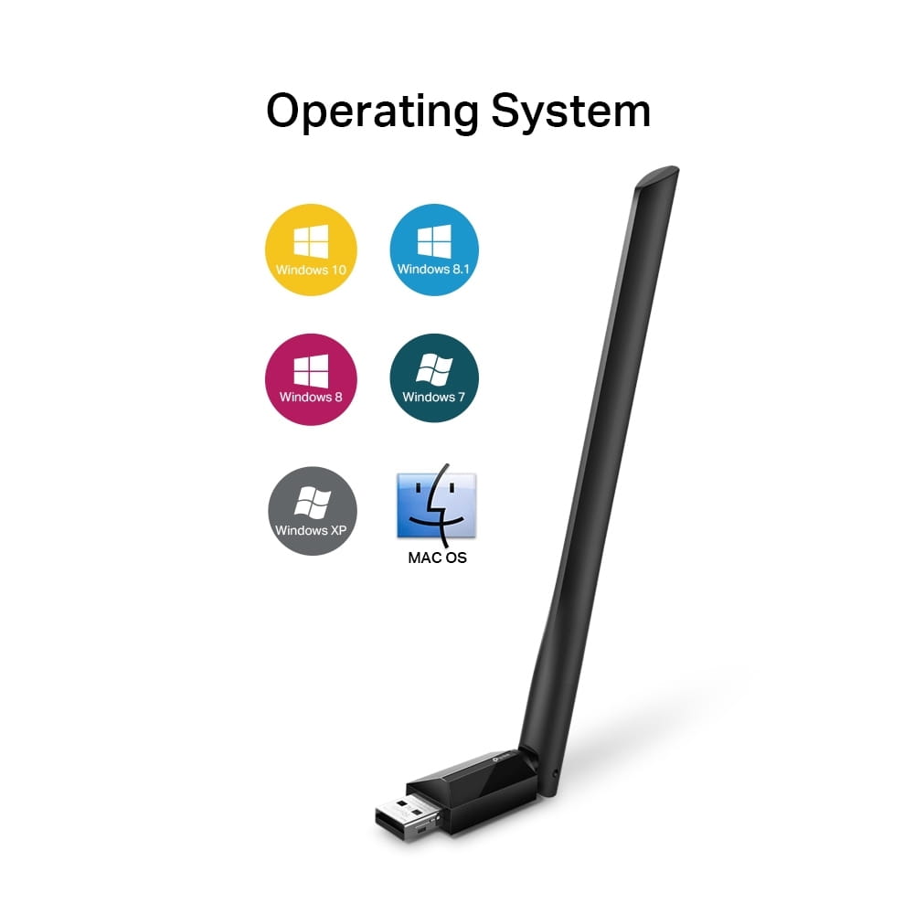 TP-LINK Archer T2U Plus - Netzwerkadapter - USB 2.0
