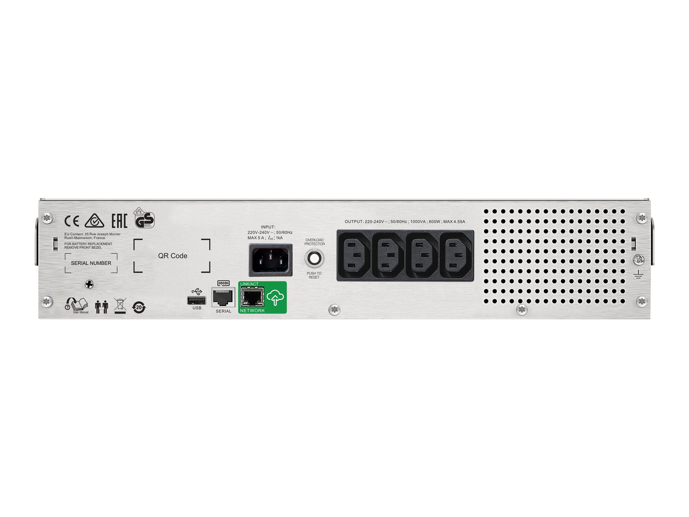 APC Smart-UPS C SMC1500I-2UC - USV (Rack - einbaufähig) - Line-Interactive-USV APC Smart-UPS C SMC1500I-2UC - USV (Rack - einbaufähig) - Line-Interactive-USV