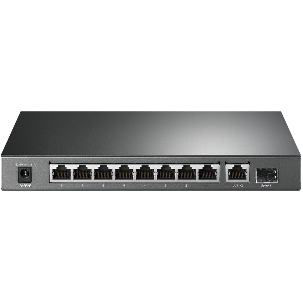 TP-LINK TL-SG1210P - Switch - unmanaged - 8 x 10/100/1000 (PoE+)