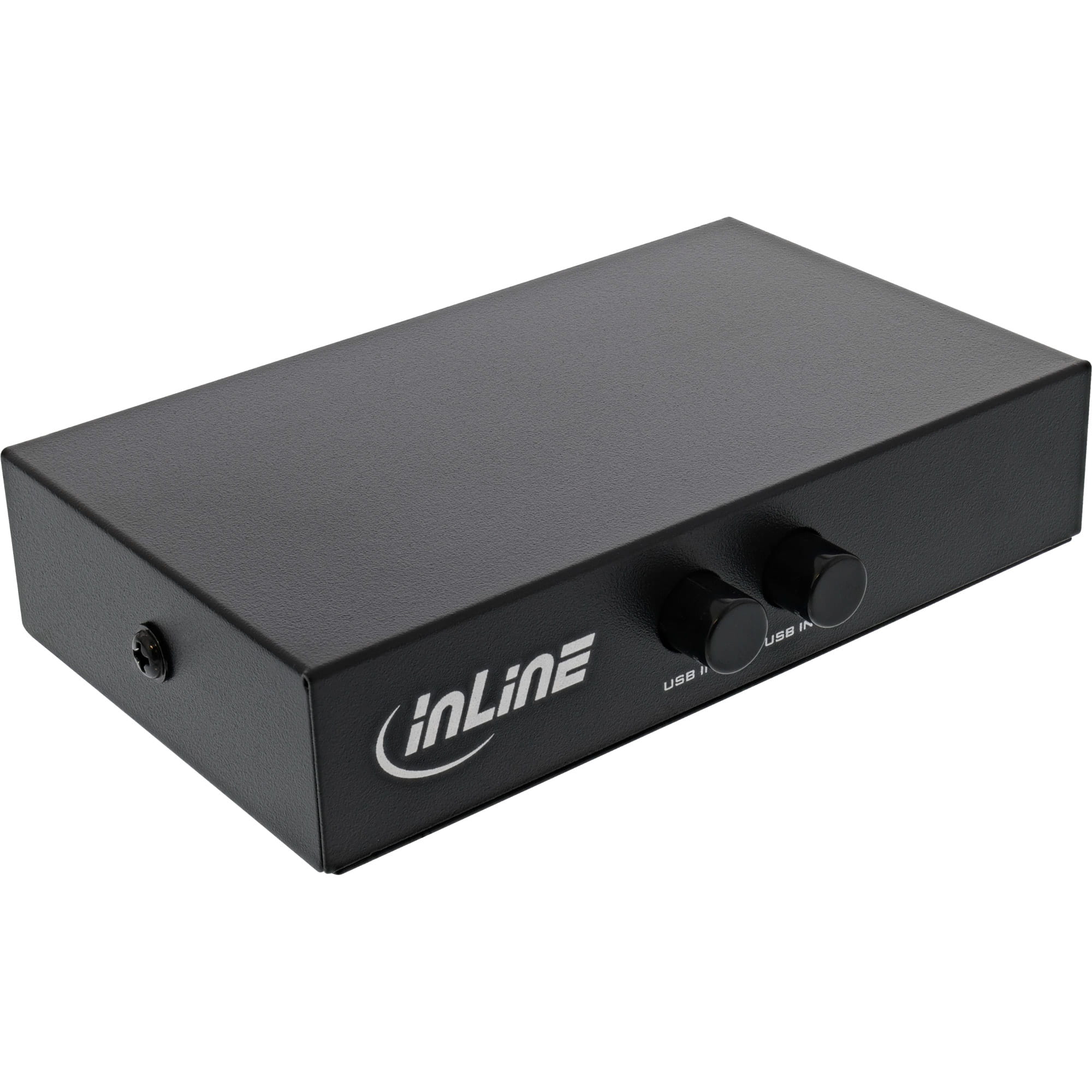 InLine USB 2.0 Umschalter manuell - USB-A Gerät an 2 Computer