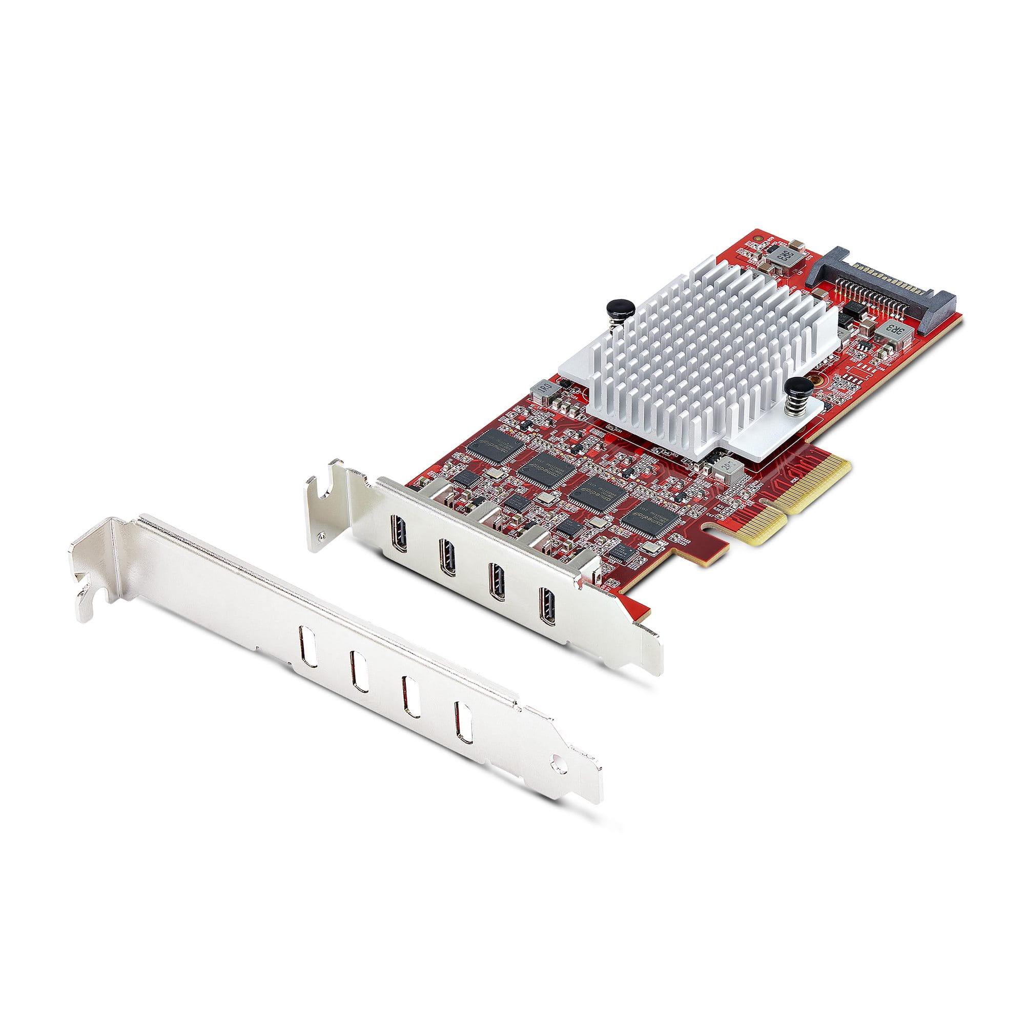 StarTech.com 4-Port USB Type-C PCIe Card, USB-C