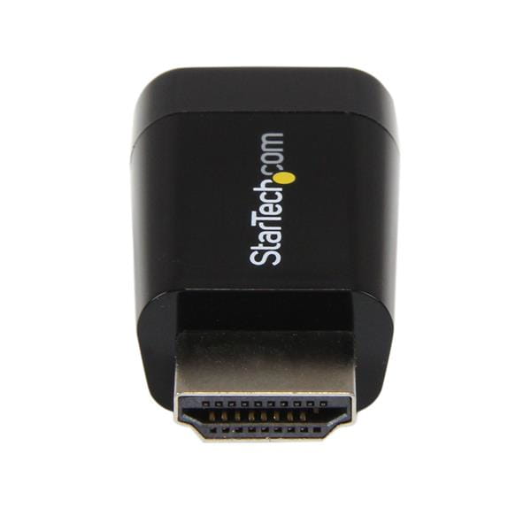 StarTech.com Kompakter HDMI auf VGA Adapter/ Konverter ideal für Chromebooks Ultrabooks & Laptops- HDMI zu VGA HD15 Wandler - 1920x1200 - Videoadapter - HDMI männlich zu HD-15 (VGA)