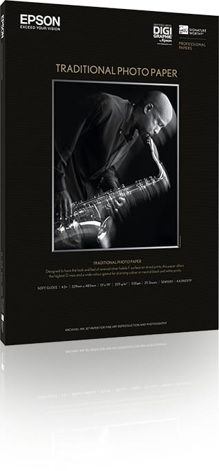 Epson Traditional Photo Paper - A3 plus (329 x 423 mm)