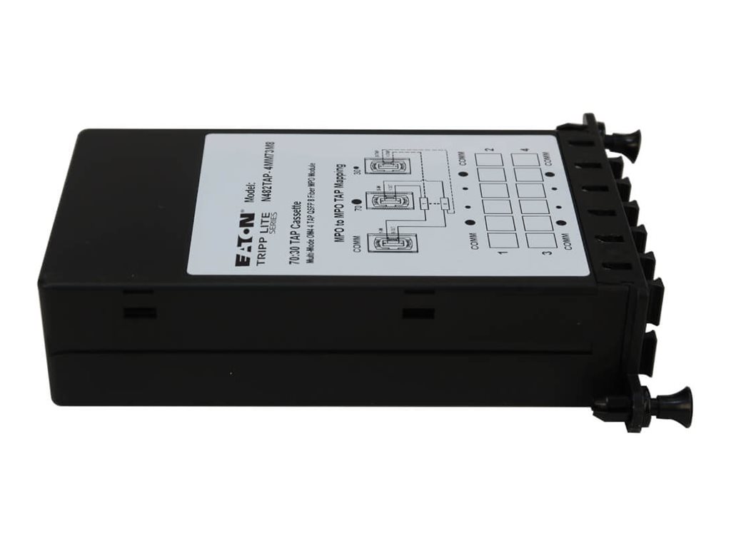 Tripp Eaton Tripp Lite Series Fiber TAP Cassette - Multimode, 8-Fiber MPO to MPO, 4 Monitoring Ports, 70/30 Split