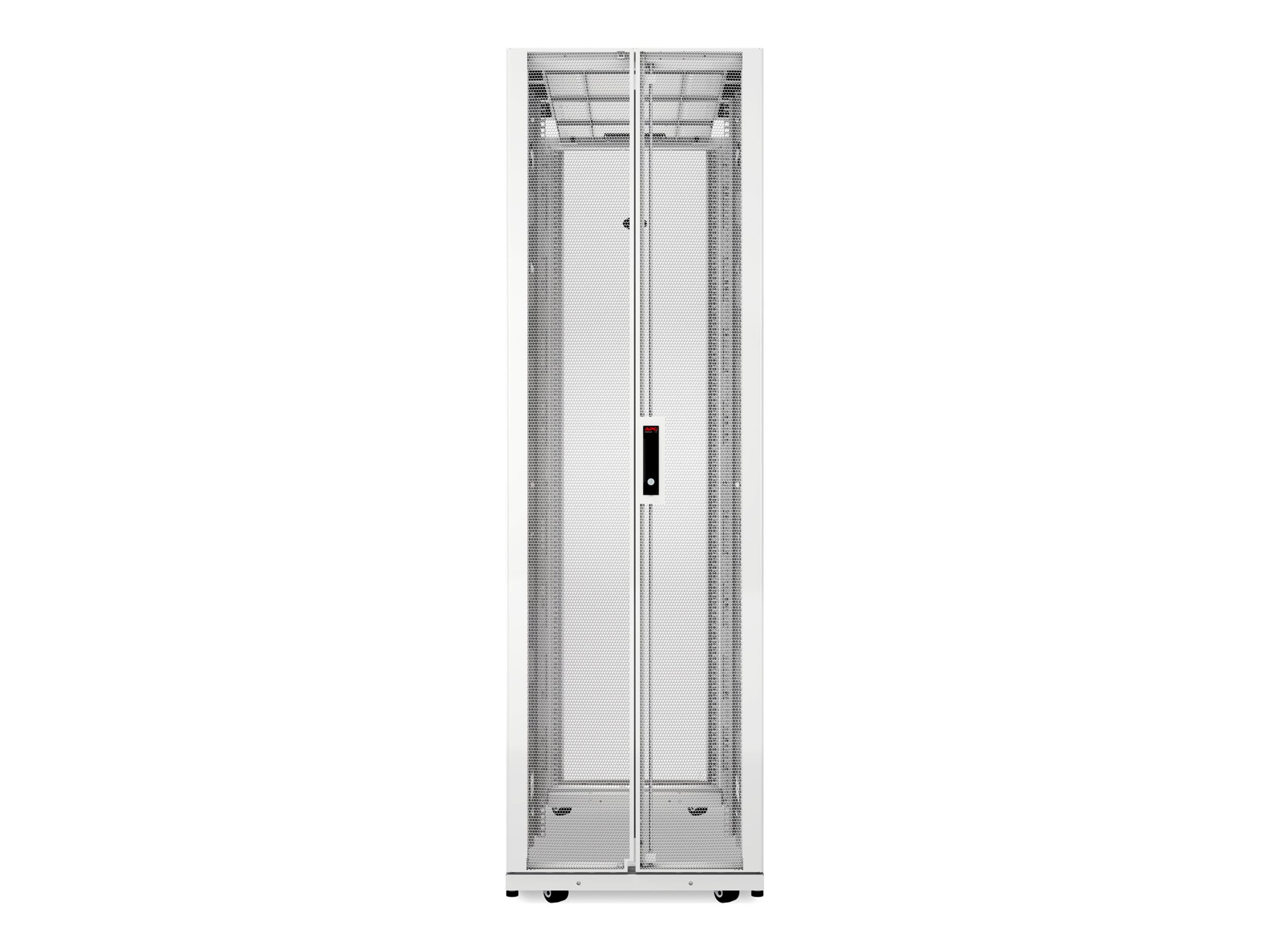 APC NetShelter SX - Schrank Netzwerkschrank - weiß - 42HE - 48.3 cm (19")