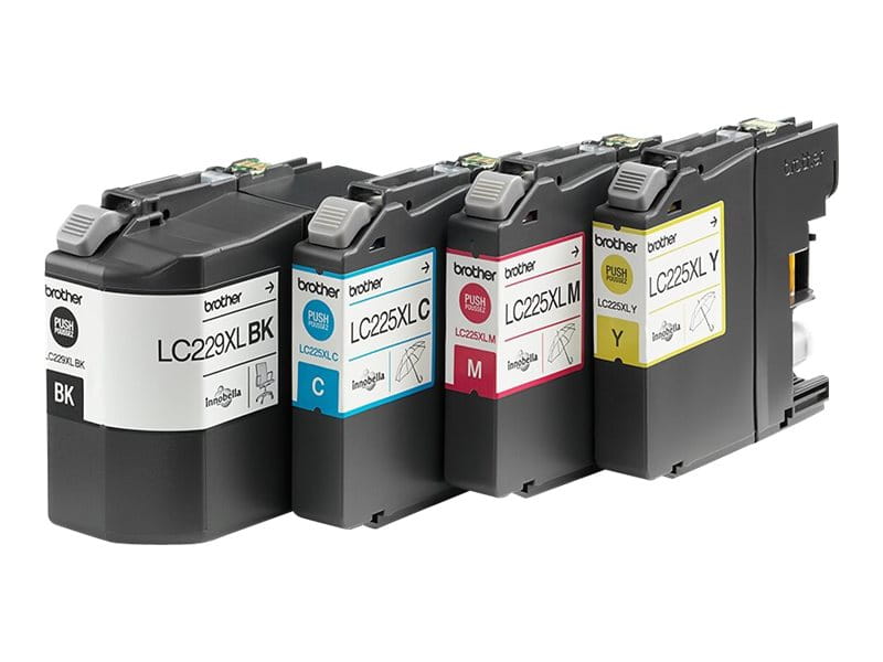 HP Brother LC229XLVALBP - 4er-Pack - Schwarz, Gelb