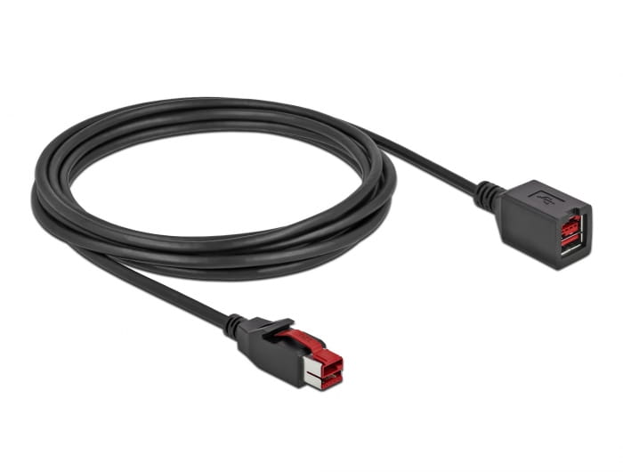 Delock PoweredUSB Verlängerungskabel - USB PlusPower (24 V)