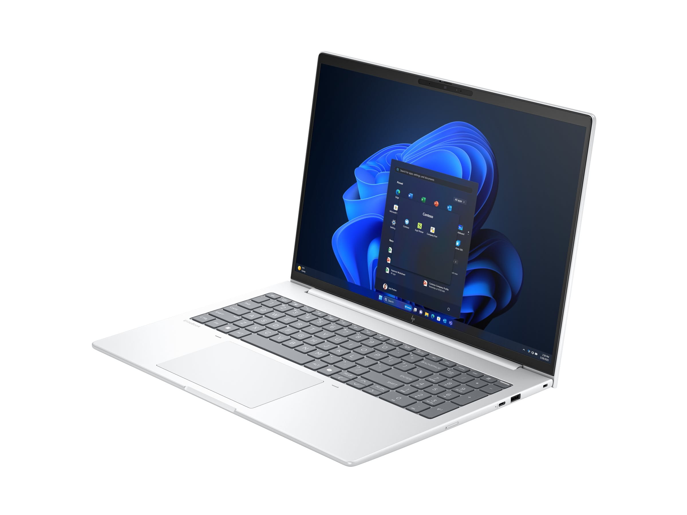 HP EliteBook 8 G1i Notebook AI - Intel Core Ultra 5 225U - Win 11 Pro - Intel Graphics - 16 GB RAM - 256 GB SSD NVMe, SED - 40.6 cm (16")