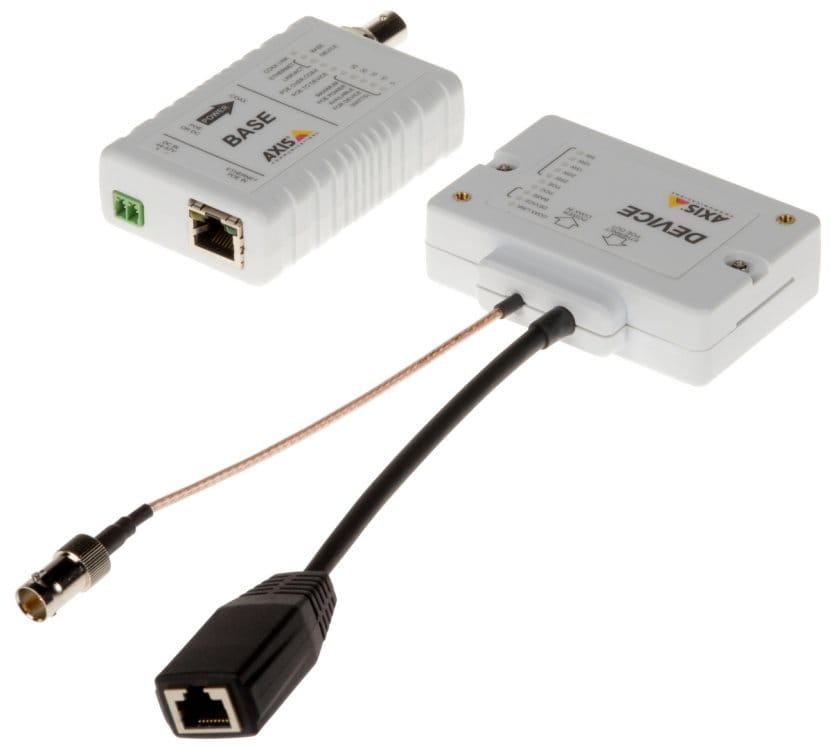 Axis T8645 PoE+ Over Coax Compact - Kit - Medienkonverter