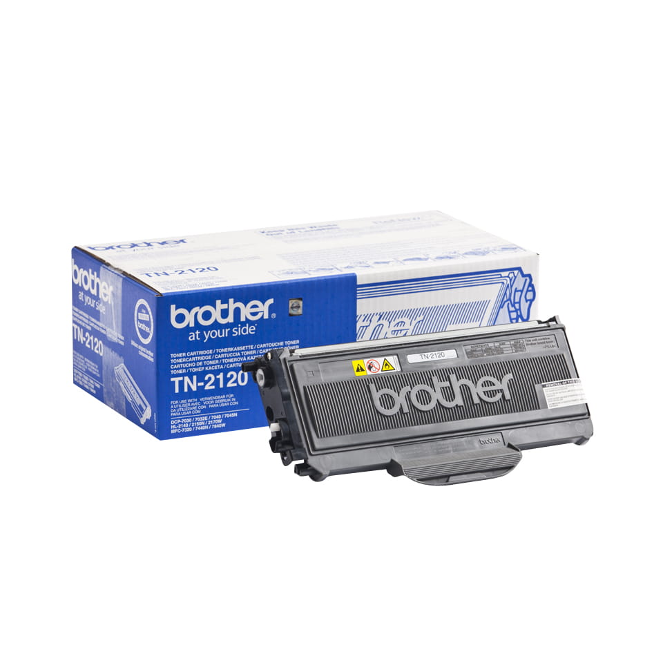 Brother TN2120 - Schwarz - original - Tonerpatrone