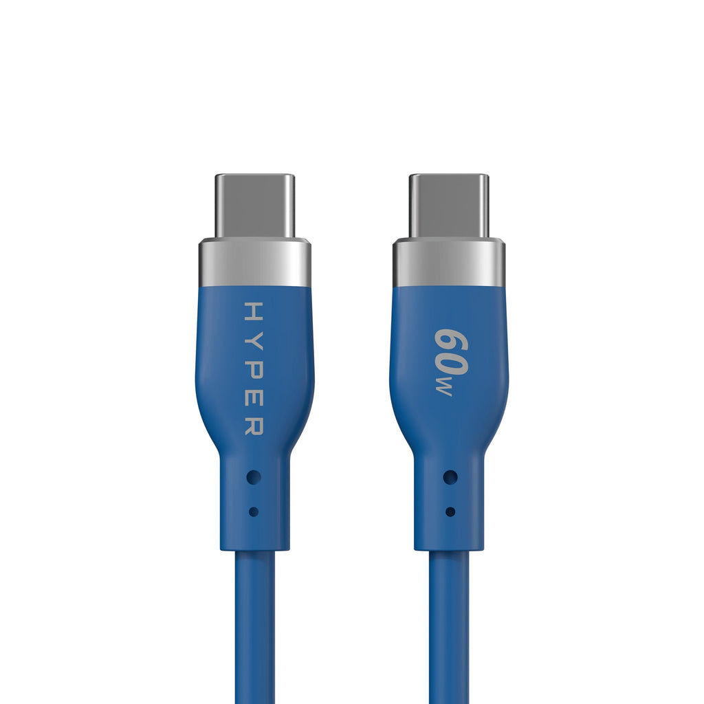Targus HyperJuice Flex, 1,5 m, USB C, USB C, USB 2.0, 0,48 Gbit/s, Blau